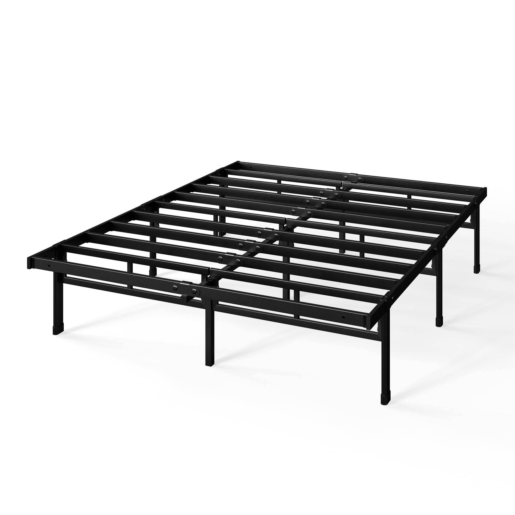 Zinus Justin Double Bed Frame - 4ft6 (135 x 190 cm) - 14.2'' Height - Metal 11