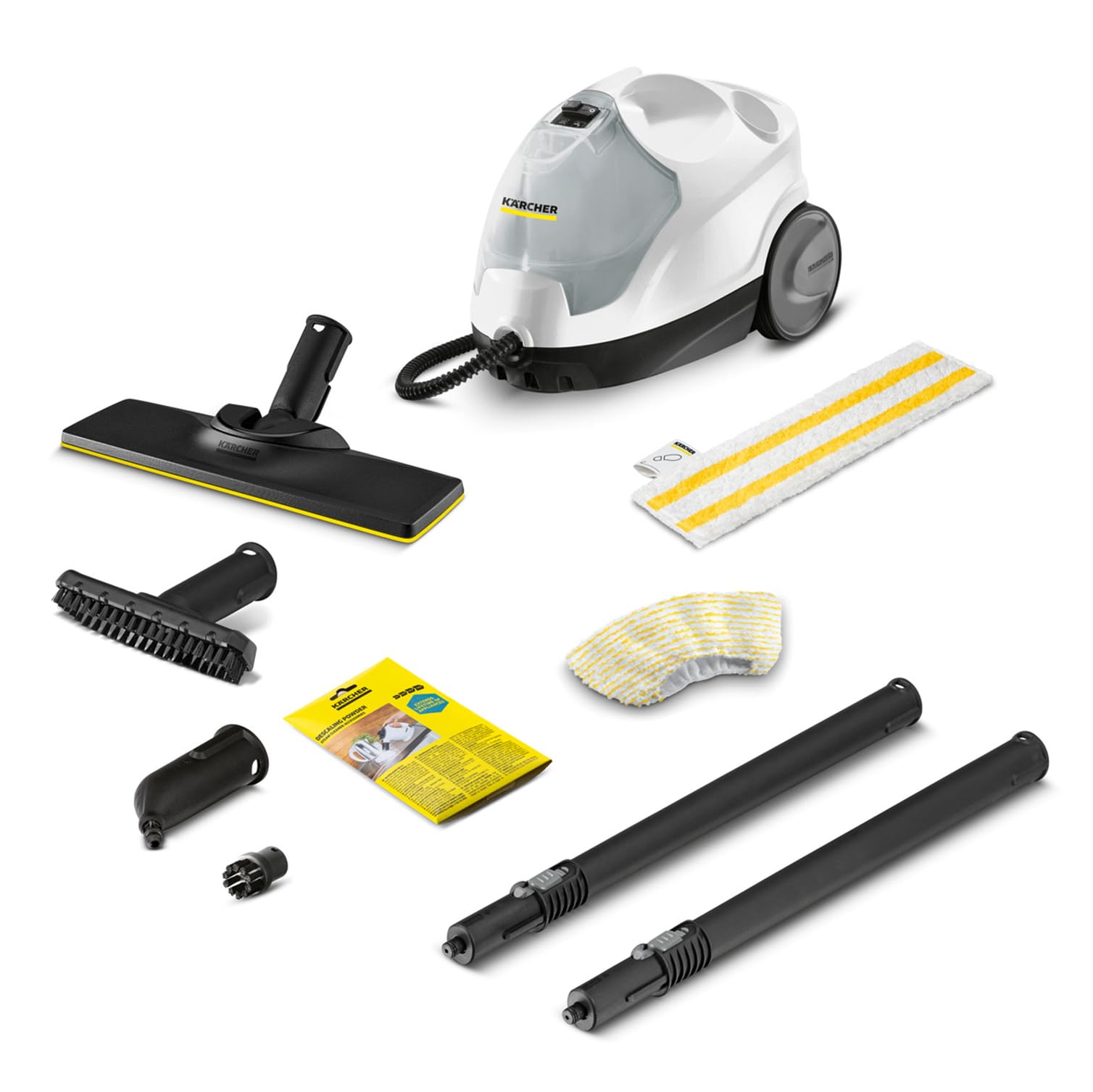 Kärcher Steam Cleaner SC 4 EasyFix - 3.5 bar Steam Pressure | 2000W Power | Hygienic Cleaning 1