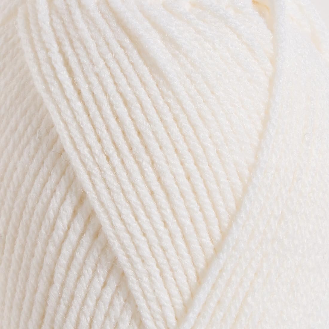 Utopia Crafts Aran Weight Yarn - 100% Acrylic, White, 300g Total | Vegan & Oeko-Tex Certified 3