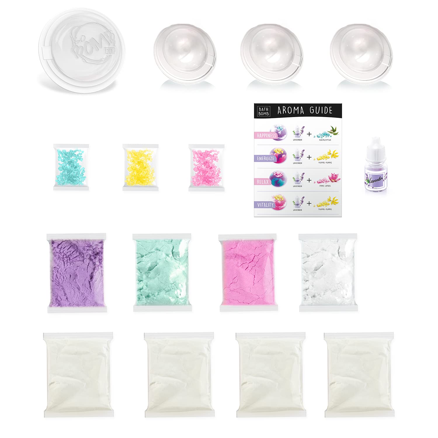 Canal Toys So Bomb DIY - Set of 6 Aromatic Bath Bombs for Kids | Lavender Scent | Ages 6+ 9