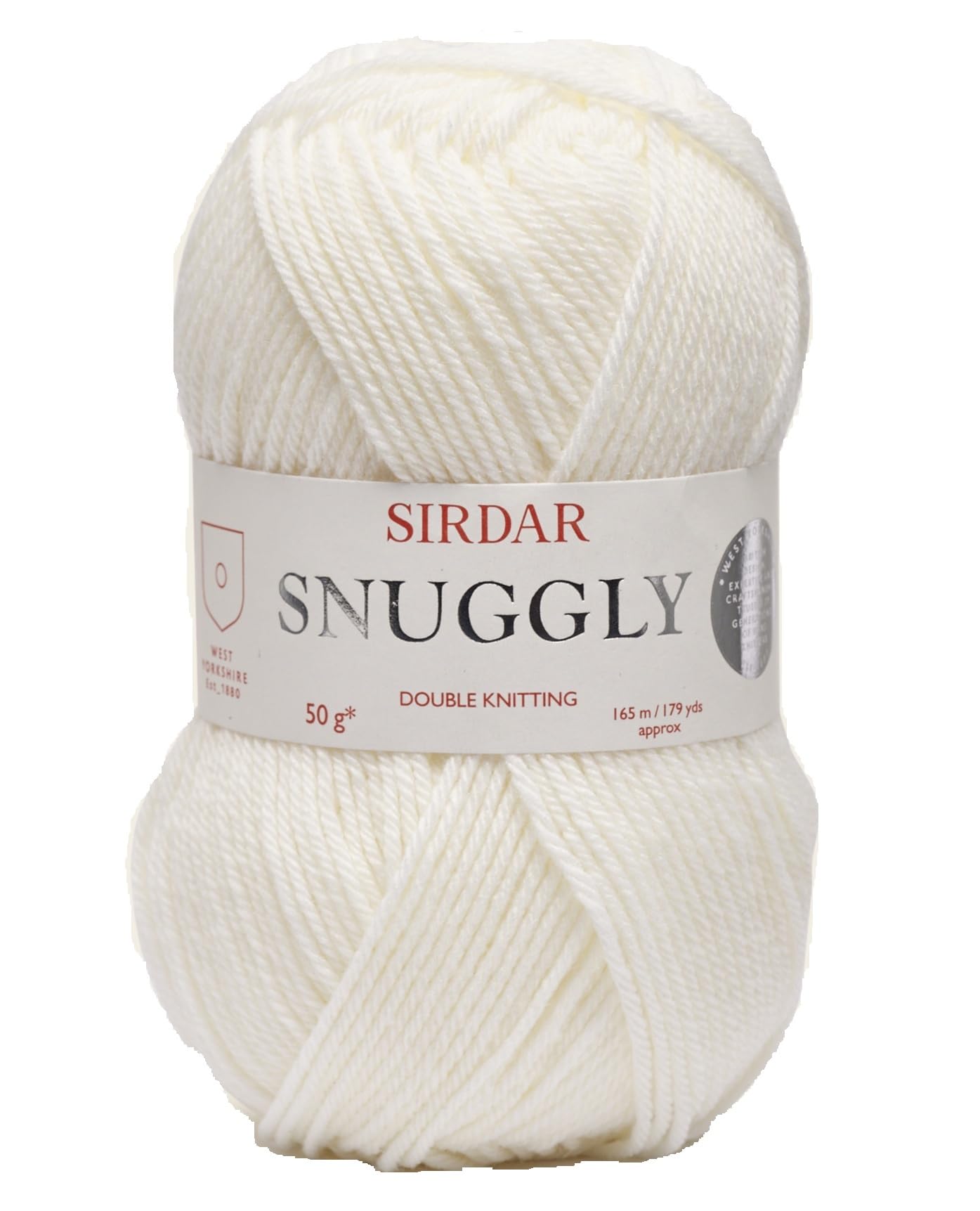 Sirdar Snuggly DK Double Knitting Yarn - Baby Favorite | 55% Nylon/45% Acrylic Blend | 50g | Cream 1