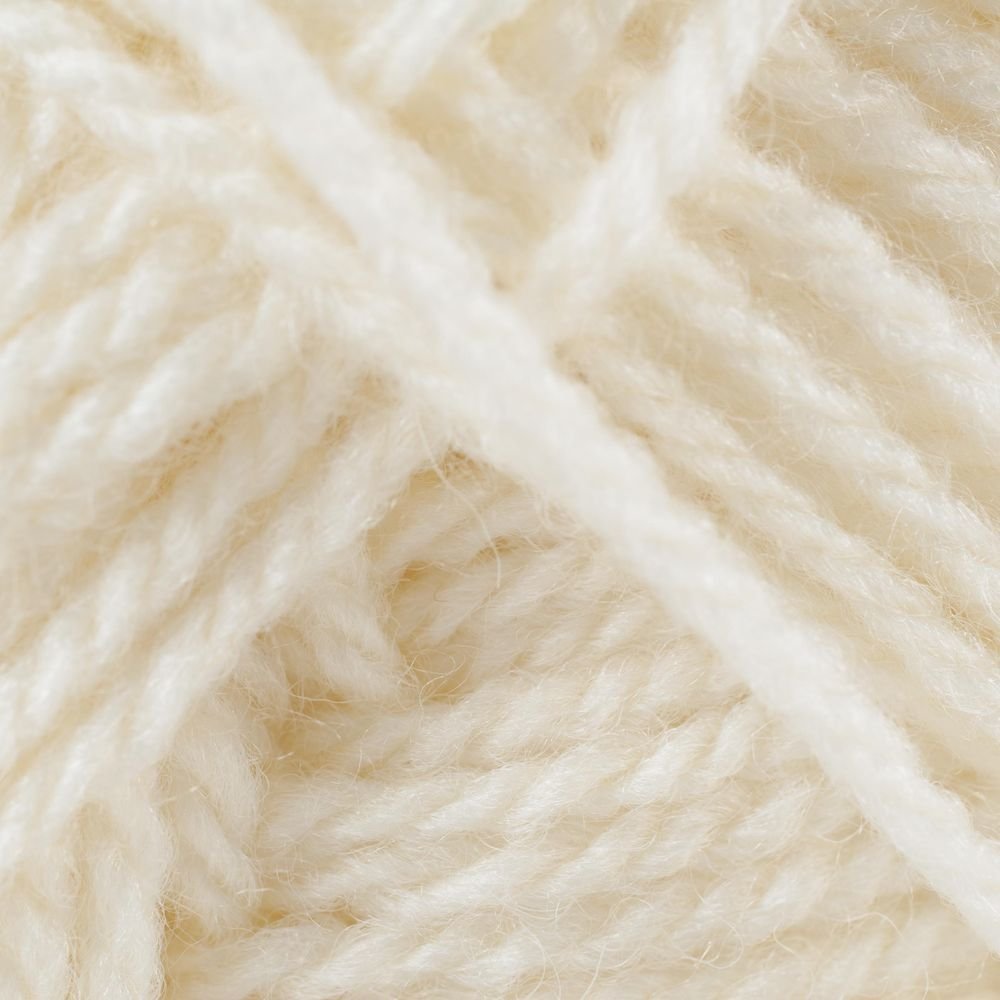 Sirdar Hayfield Bonus Aran with Wool Yarn - Ivory Aran (962) | 400g Giant Ball | Aran Weight 1