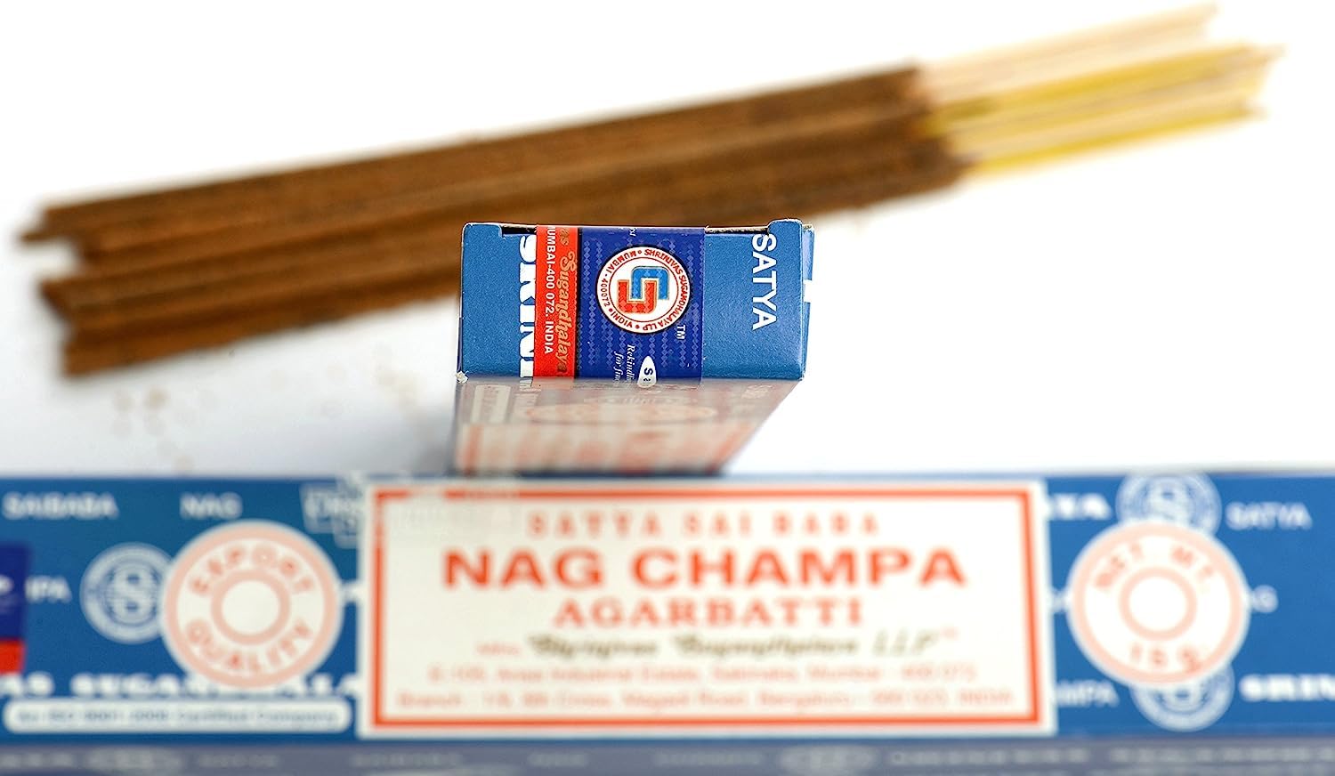 Satya Nag Champa Incense Sticks - 12 Packs (144 Sticks Total) | Encourages Relaxation | Hand Rolled in India 3