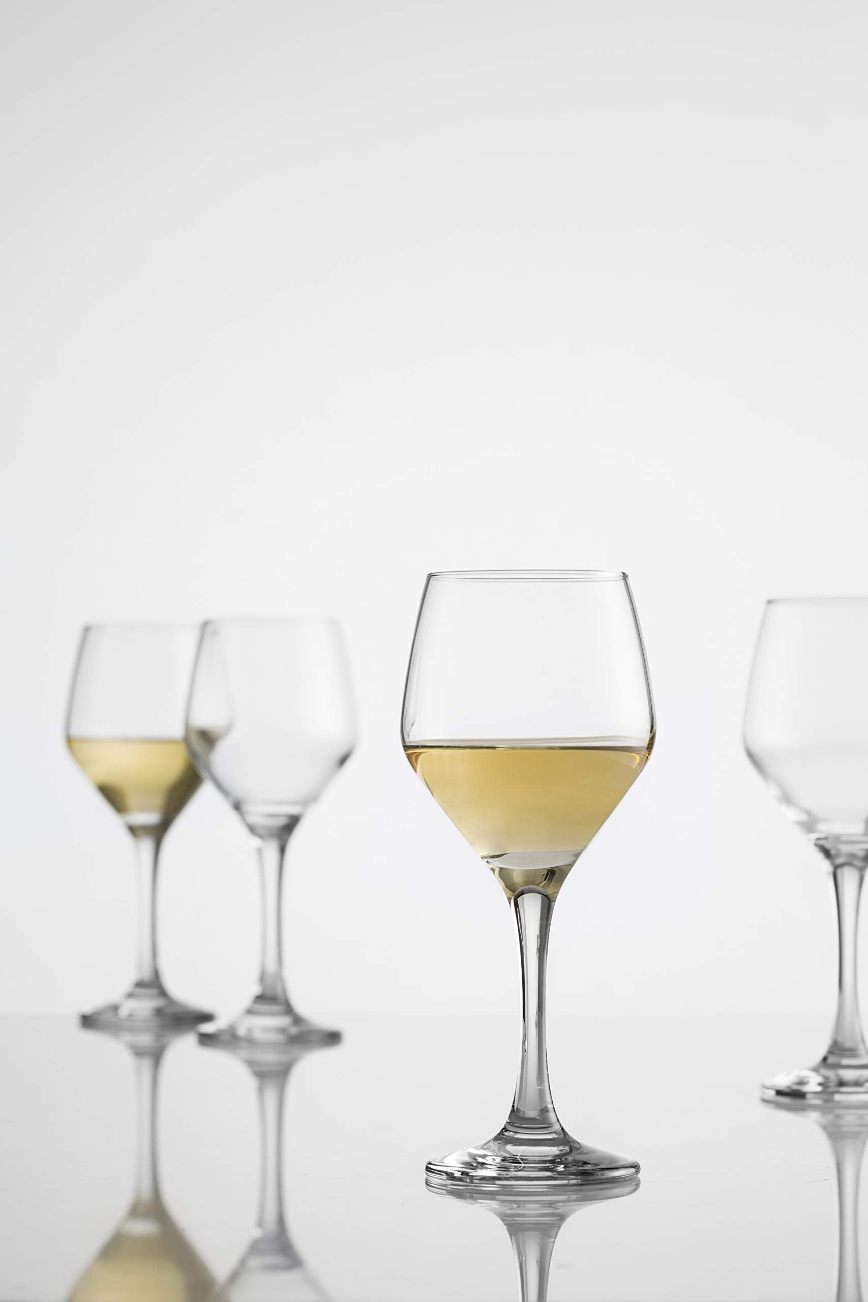 Ravenhead Majestic White Wine Glasses - Set of 4 | 33cl Capacity | Break Resistant Glass 3