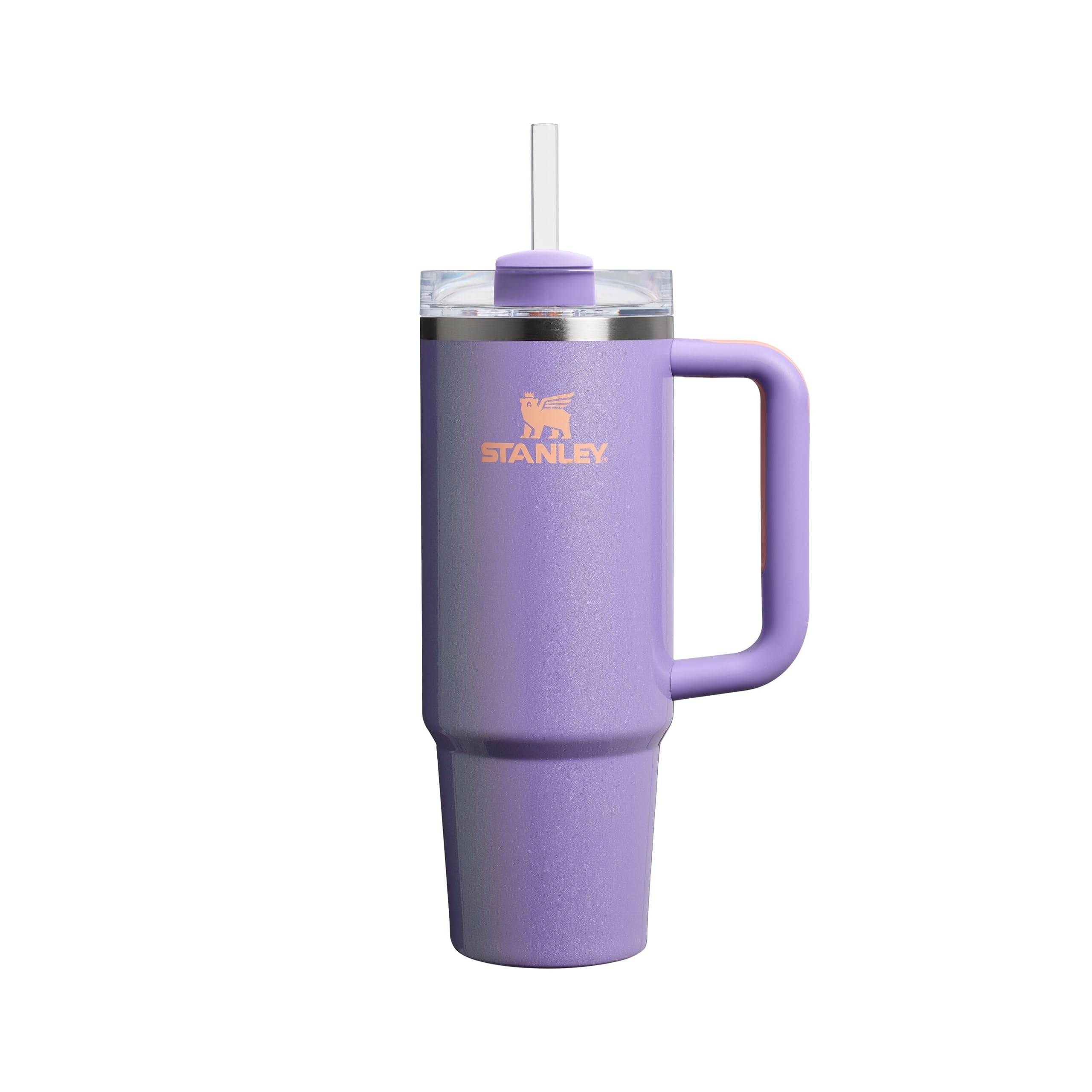STANLEY Quencher H2.0 Flowstate Tumbler 0.89L - 40 Hrs Cold | Periwinkle Shimmer | Stainless Steel