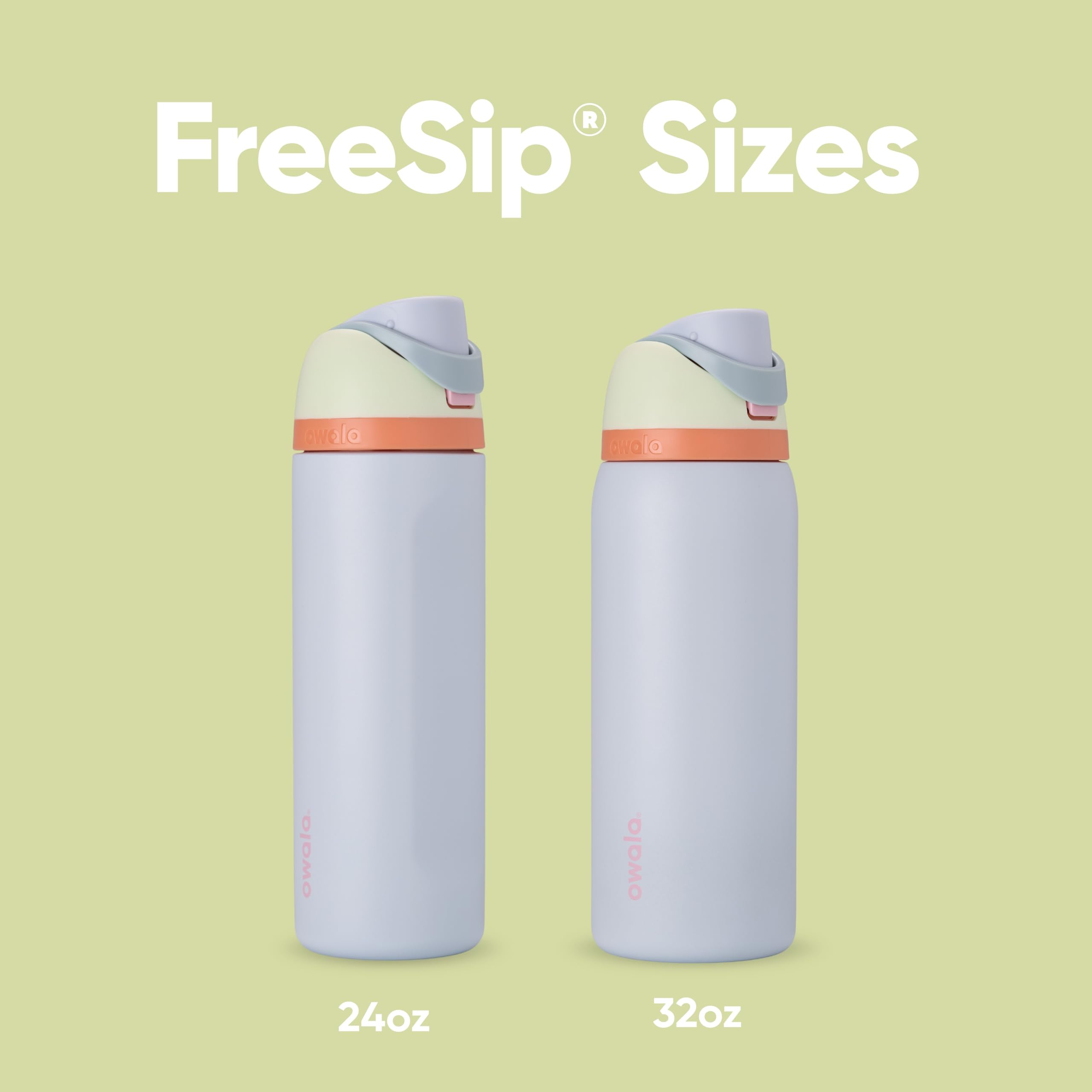 Owala FreeSip Insulated Stainless Steel Water Bottle with Straw, 945ml, Beach House 5