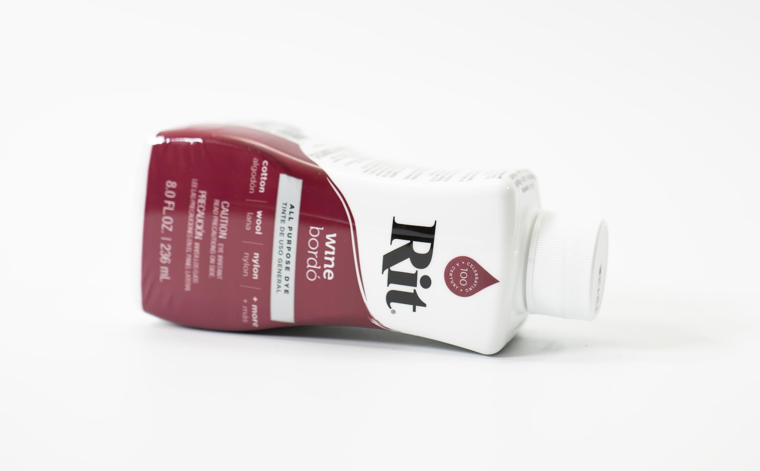 Mouldmaster Rit Dye Liquid All-Purpose Dye - Wine Color | 236 ml | Non-Toxic 6