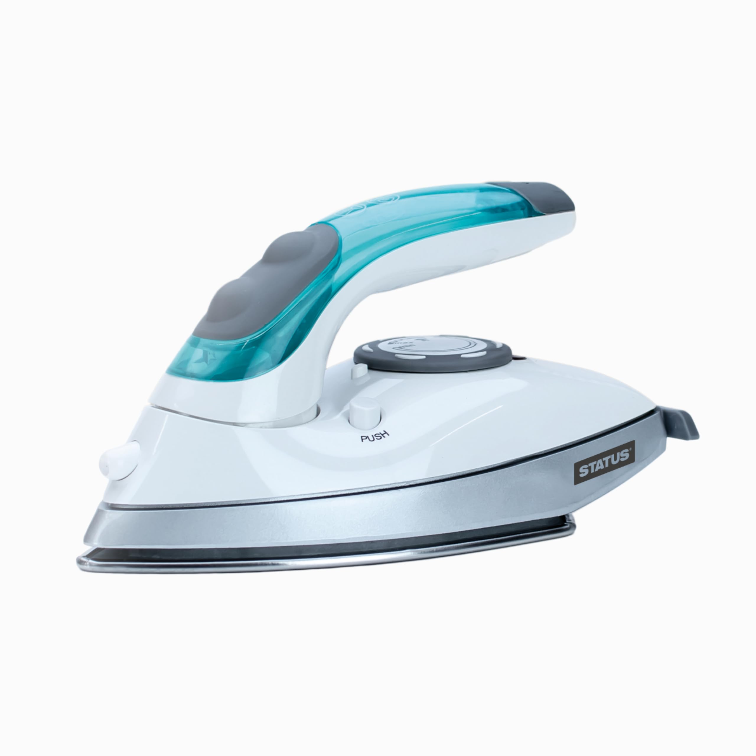 Status Travel Steam Iron - 1000W Dual Voltage Compact Clothes Iron | Green 1