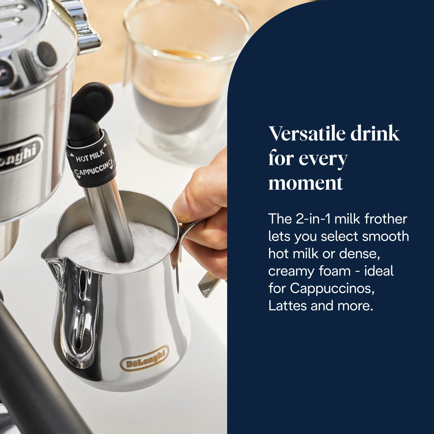 De'Longhi Dedica Style Espresso Machine - 15 Bar Pressure | Adjustable Milk Frother | Slim 15cm Design 6