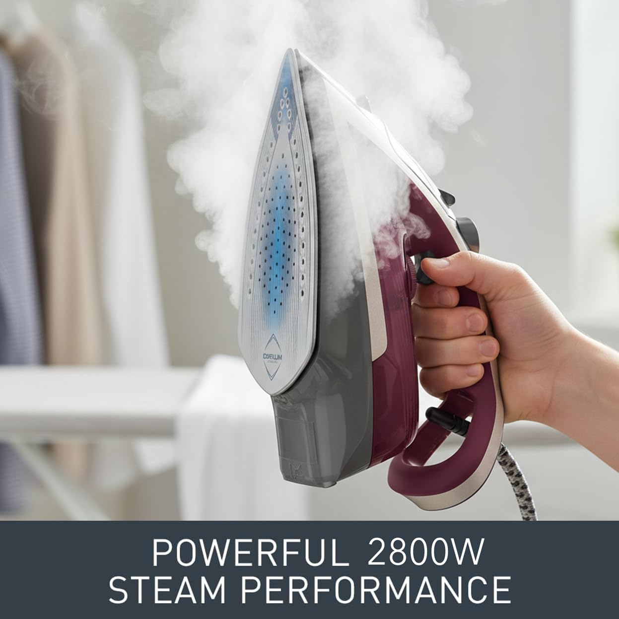 Tefal Ultraglide Steam Iron - 2800W Power, 210 g/min Boost, Durilium Soleplate | FV5872 3