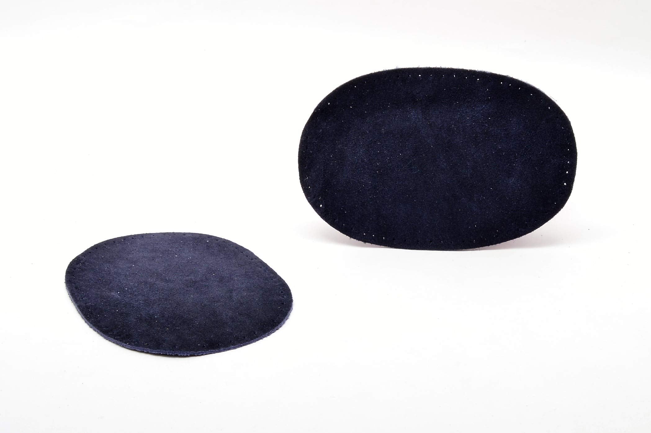 Kleiber Suede Sew-On Trouser/Arm Patches - Navy Blue | Large 16x10cm | 2 Pack 3