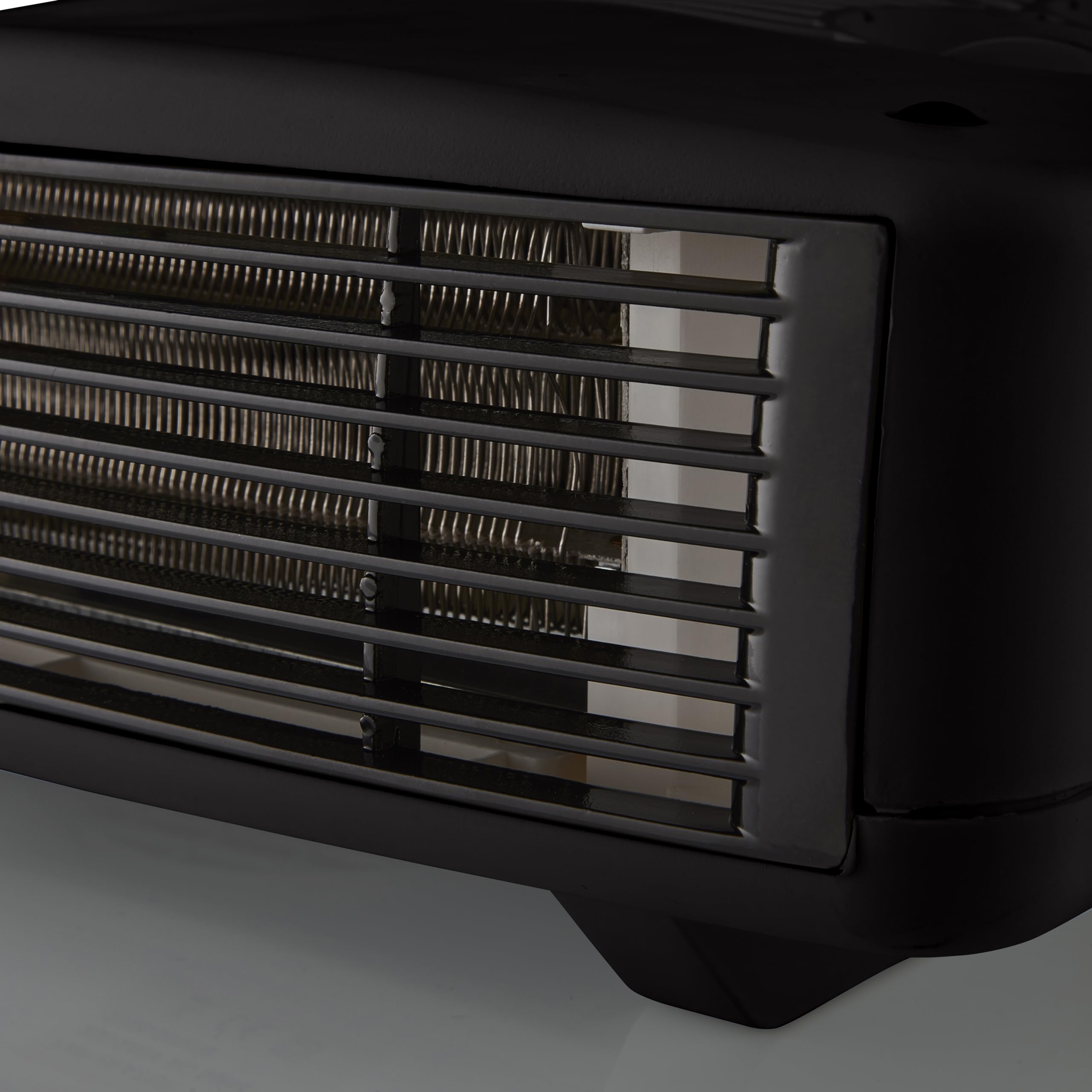 Swan SH27030N Horizontal Fan Heater - 3000W Max Power | 2 Heat Settings | Adjustable Thermostat | Black 3