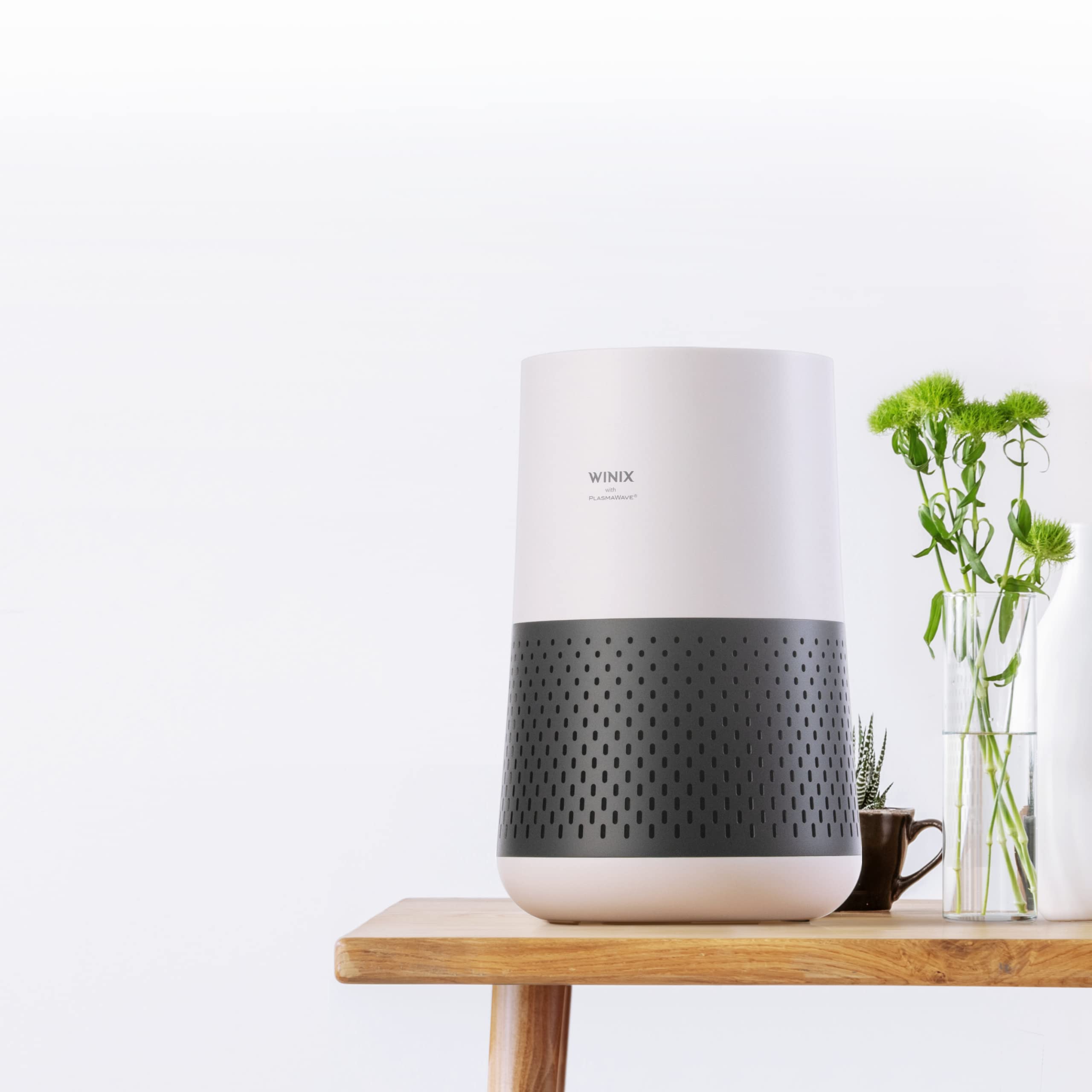 Winix Compact Air Purifier for Bedroom Home - CADR 250 m³/h | 50m² Coverage | HEPA & Carbon Filtration 7