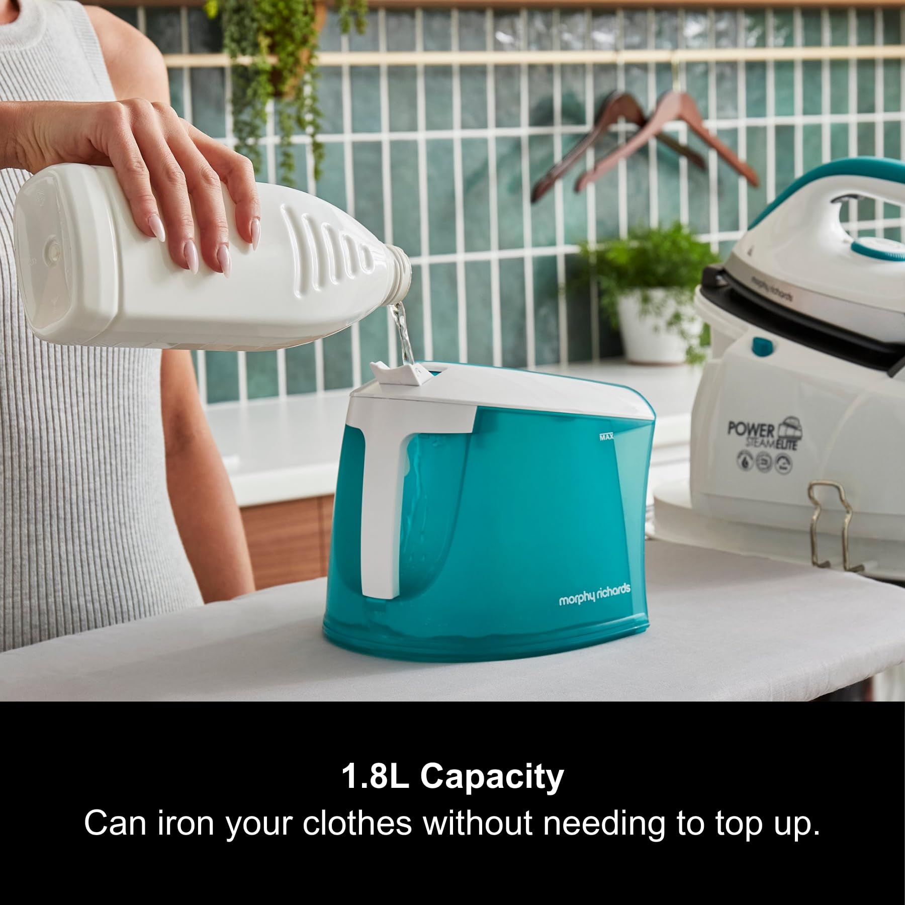 Morphy Richards PowerSteam Elite Steam Generator Iron - 4.5 Bar Pressure | Ceramic Soleplate | 1.8L Tank 5