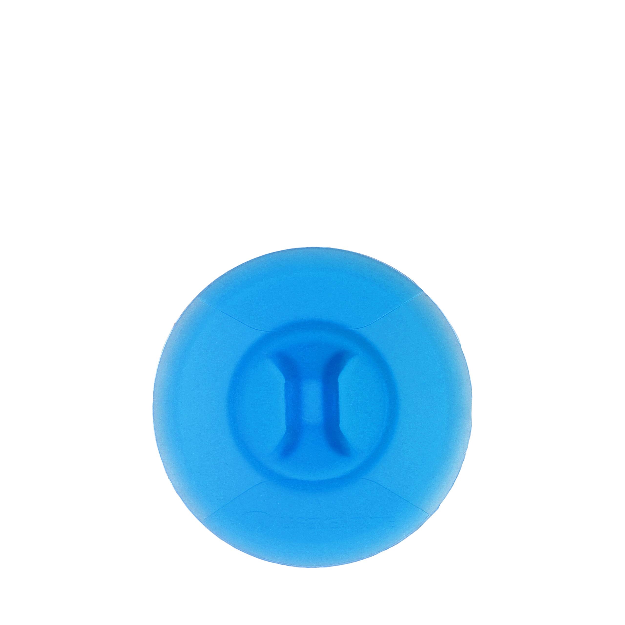 Lifeventure Silicone Travel Bath & Sink Plug - Blue, Compact 64x64x10mm | Fits Most Drains 1
