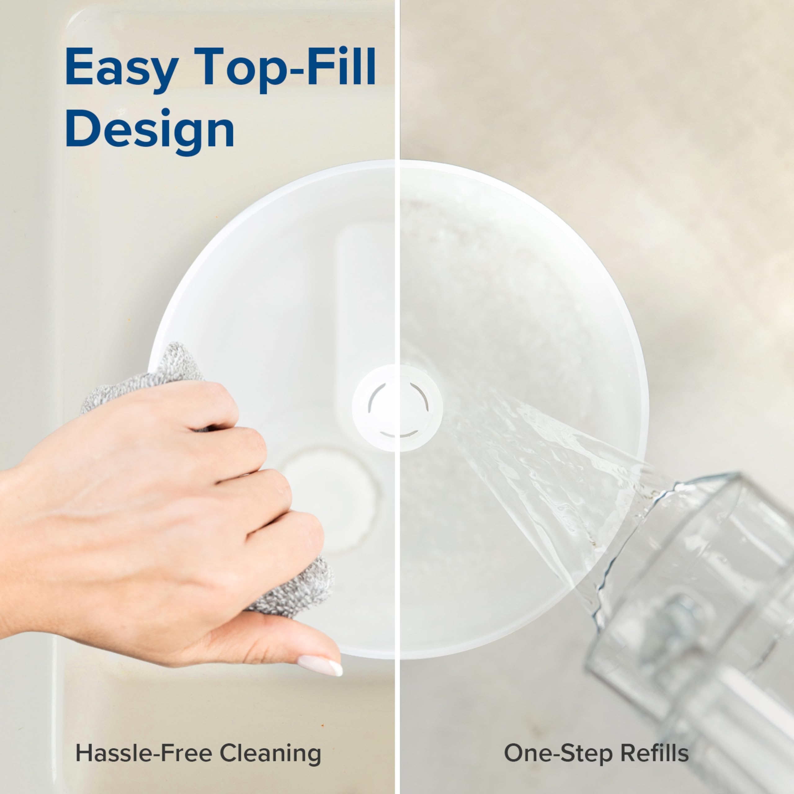 Levoit Dual 150 Humidifier & Diffuser - 3L Tank, 25-Hour Run Time, Ultra-Quiet Operation 8