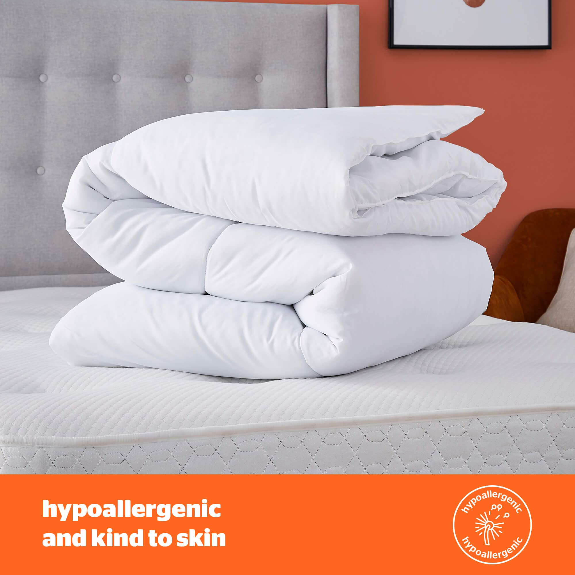 Silentnight So Snug Single Bed Duvet Quilt - 15 Tog Winter Warm | Hypoallergenic | Machine Washable 4
