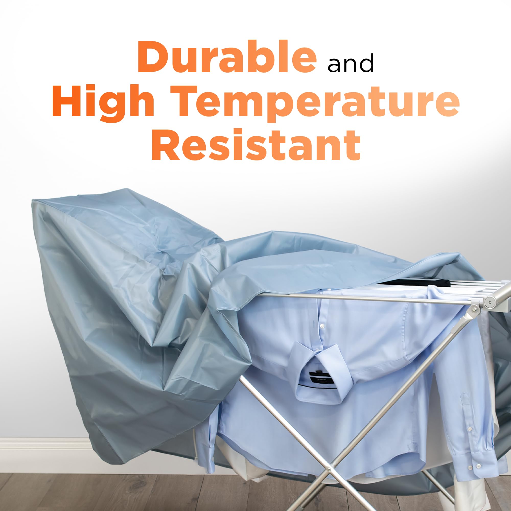 Status Heated Clothes Airer Cover - Heat Retention Technology | L 146 x H 74 x W 53 cm | Grey 3