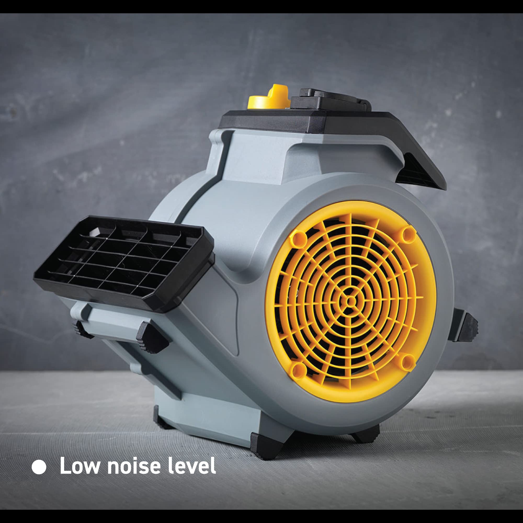 Vacmaster Air Mover Floor Fan - 3 Speed Centrifugal Blower for Drying Carpets, Walls, and Floors | 124W 7