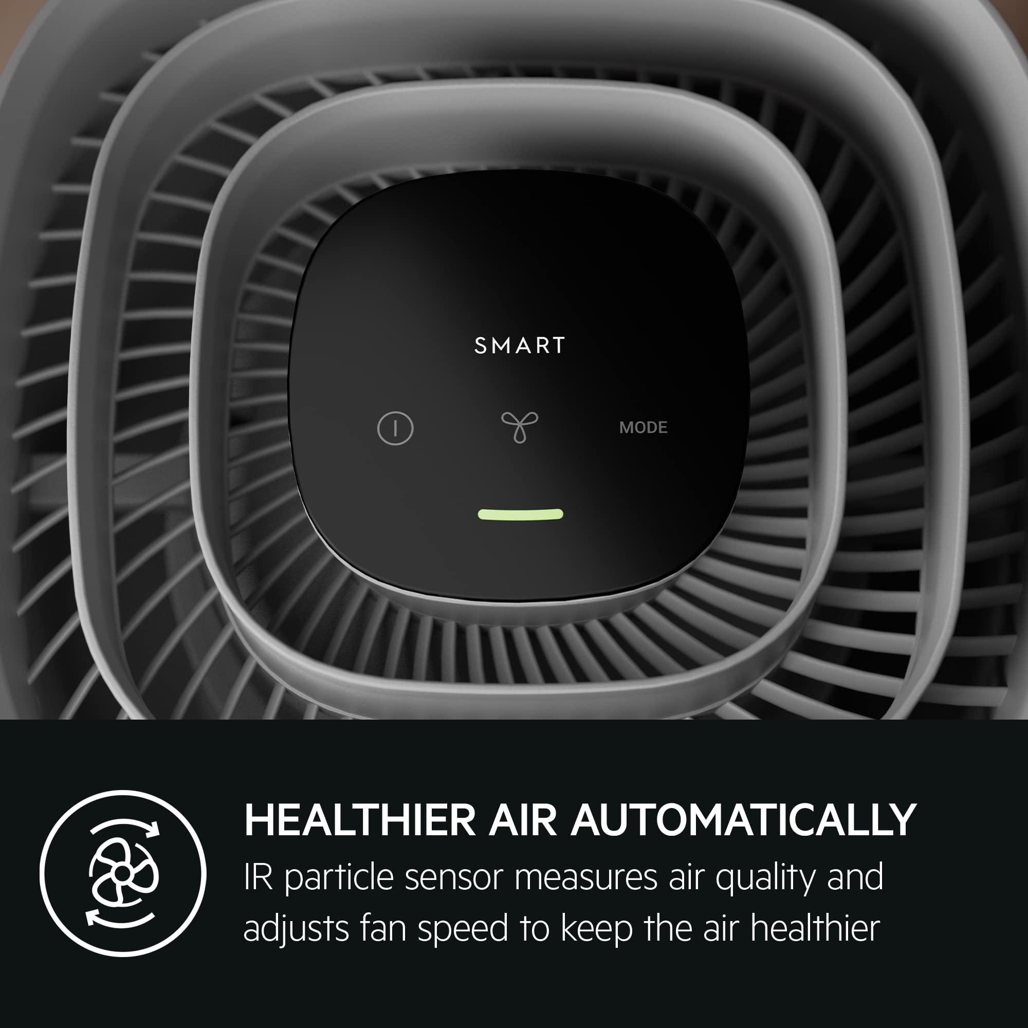AEG Pure 5000 Compact Air Purifier APO50371DG - 4-Stage HEPA Filtration | Smart Control 8