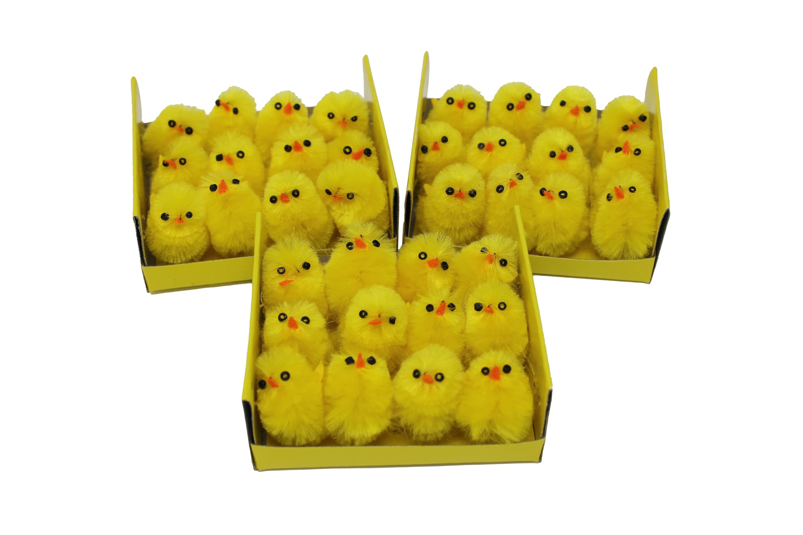 Bright Ideas 36PCS Mini Yellow Fluffy Chicks - 3cm Easter Craft Decoration | BI7518 4
