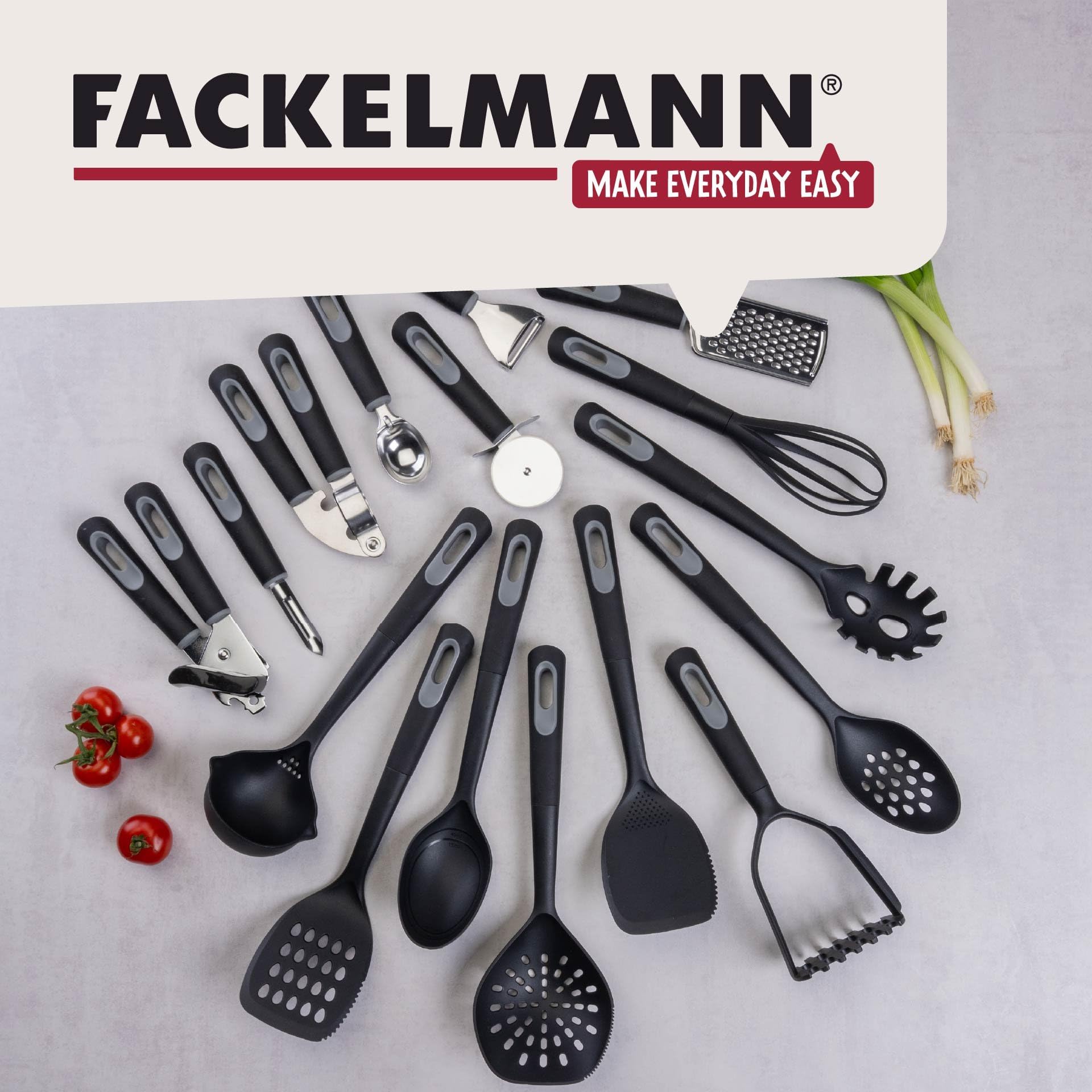 Fackelmann PRO Potato Masher - Heat-Resistant Plastic Head | Soft Touch Handle | Dishwasher Safe 7