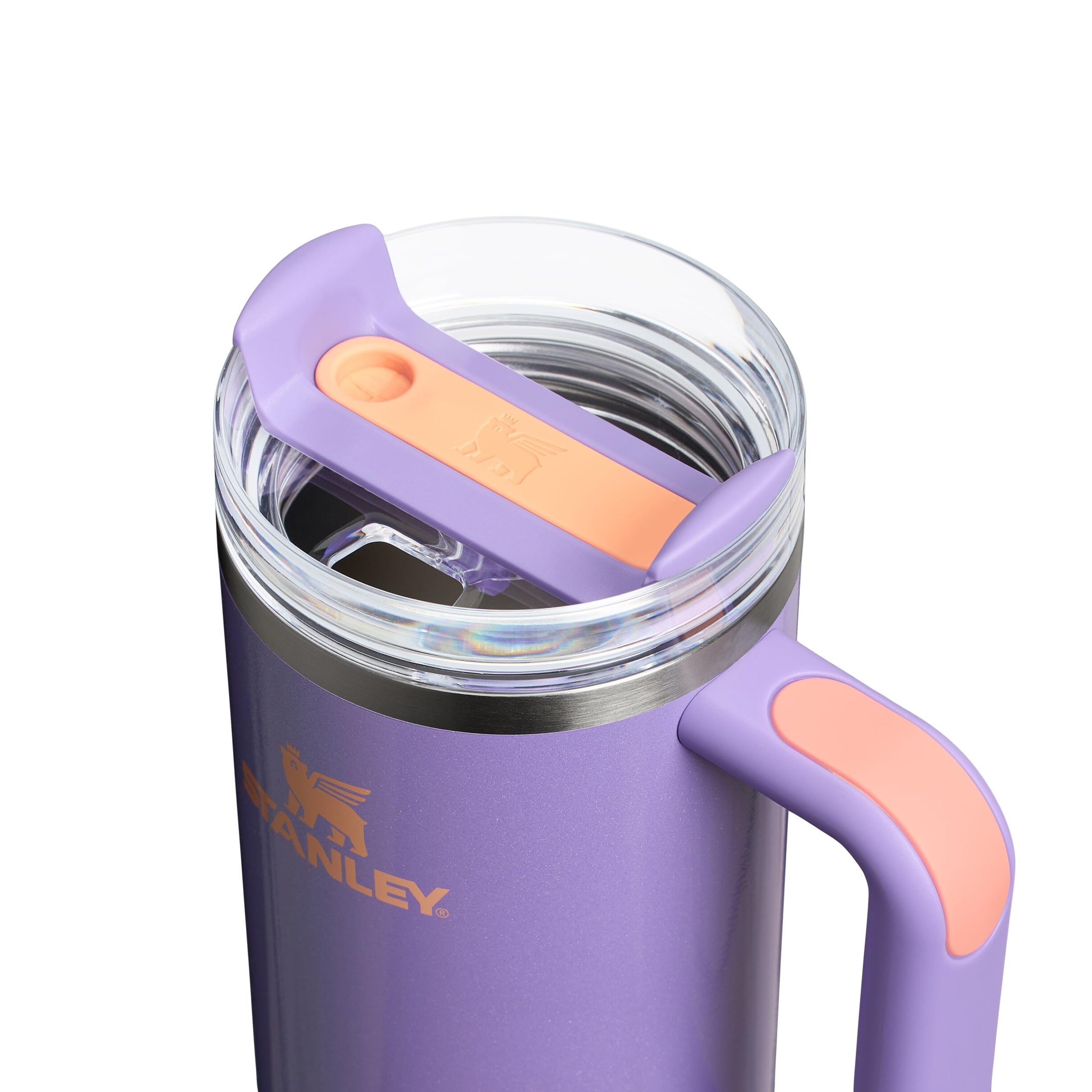 STANLEY Quencher H2.0 Flowstate Tumbler 0.89L - 40 Hrs Cold | Periwinkle Shimmer | Stainless Steel 7