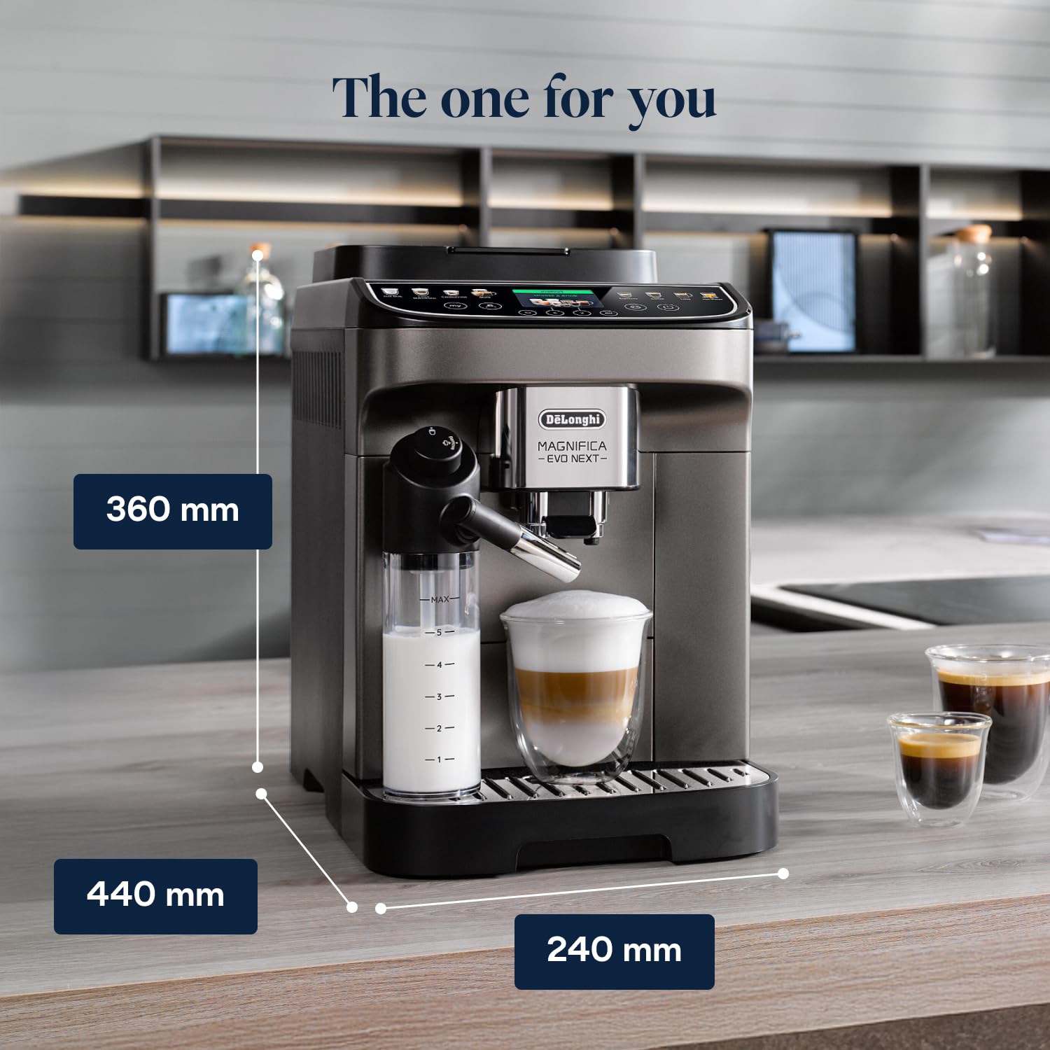 De'Longhi Magnifica Evo Next ECAM312.80.TB Bean-to-Cup Coffee Machine | Automatic Milk Frother | 13 Drinks 8