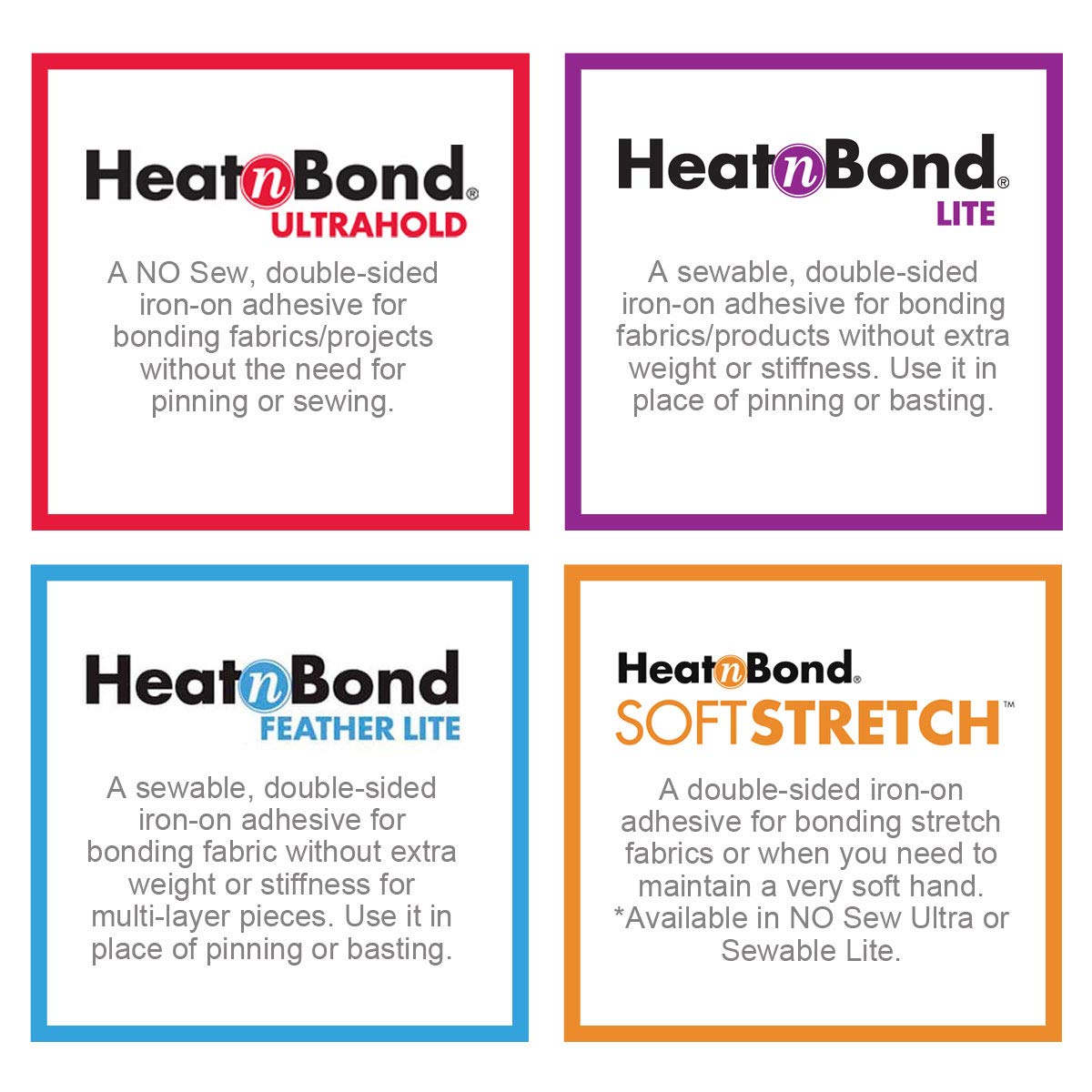 heatnbond UltraHold Iron-On Adhesive - Strong No-Sew Bond | Solid Sheet | White | 1 Pack 4