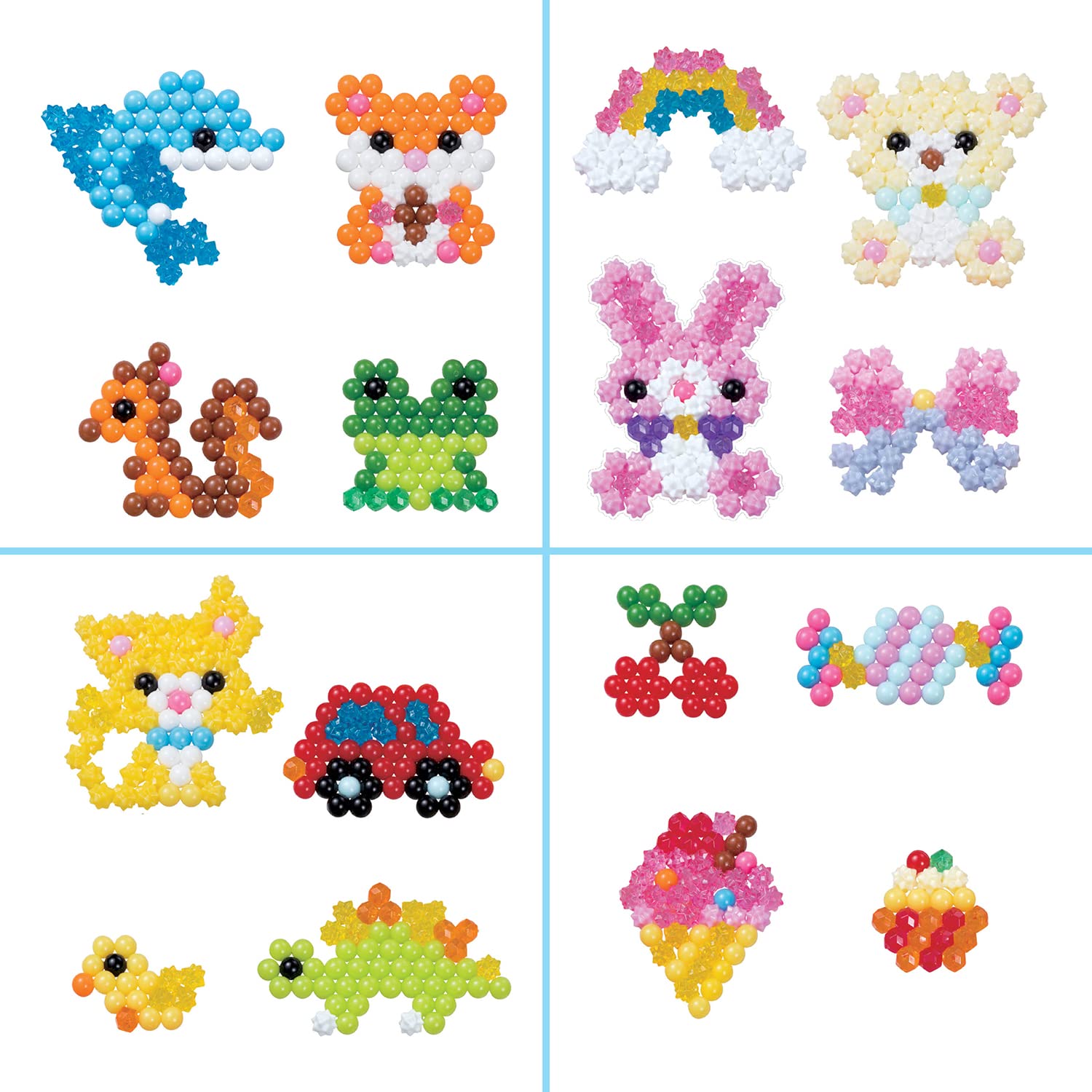 Aquabeads 31912 Beginners Carry Case - 900 Beads in 24 Colors | Includes Storage Case & Templates 7