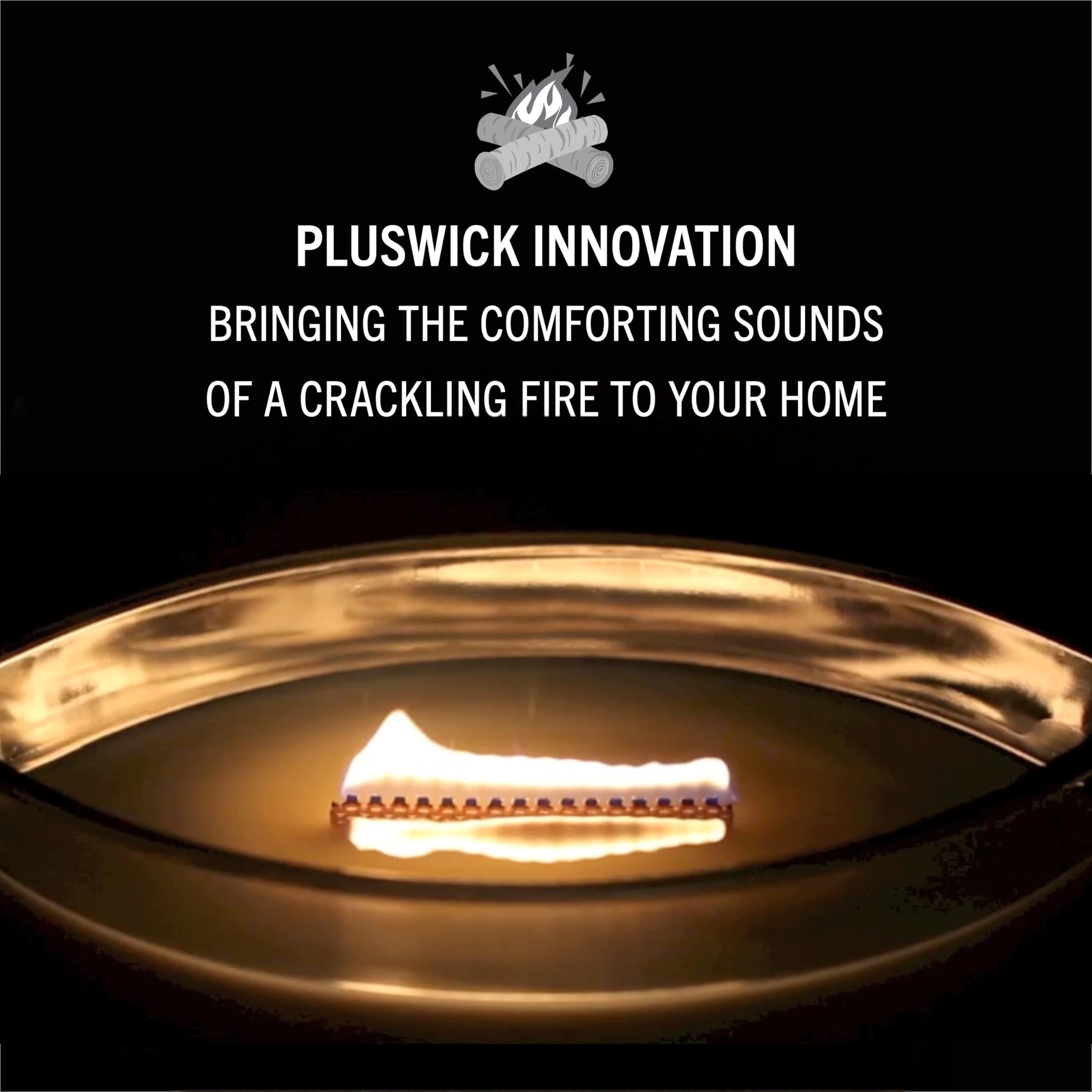 WoodWick Golden Bourbon Scented Specialty Candle | Crackling Wooden Wick | Up to 50 Hours Burn Time | Ellipse Glass Design 4