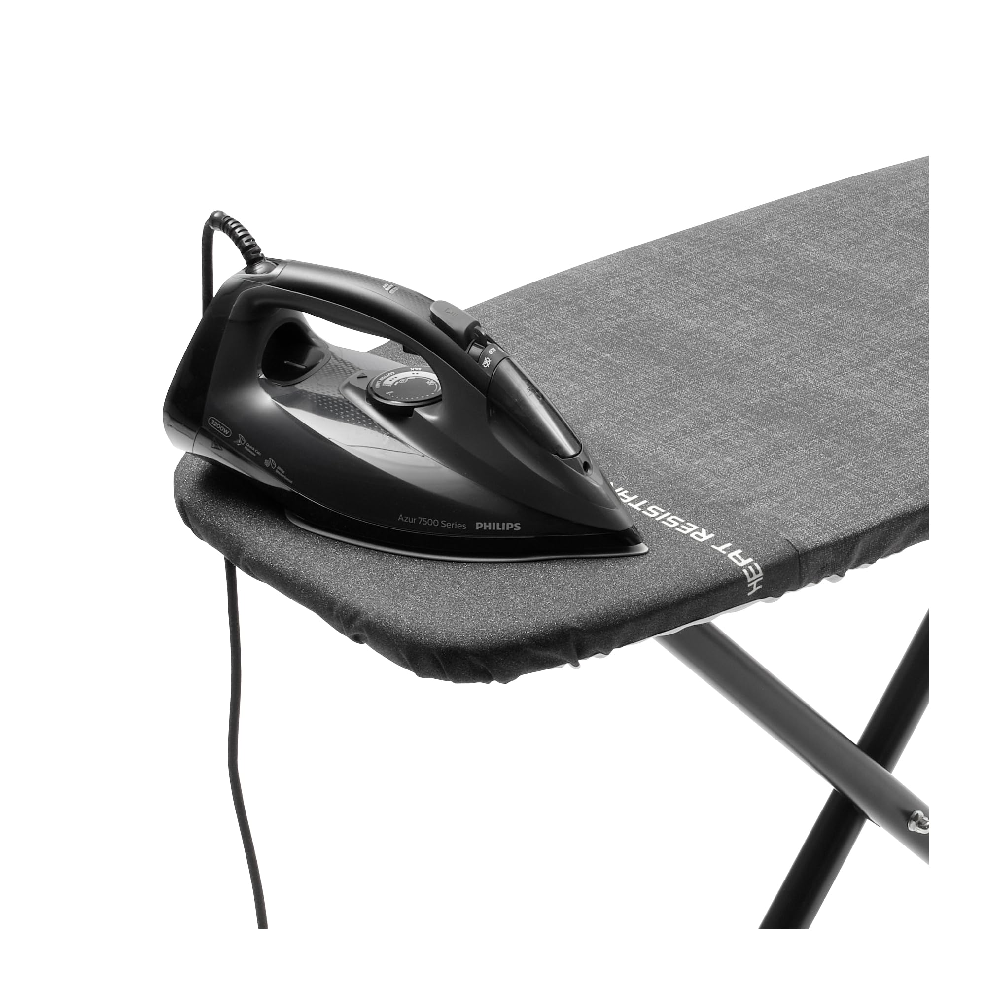 Brabantia Ironing Board D - Extra Large 135x45cm | Heat Resistant Parking | Adjustable Height 3