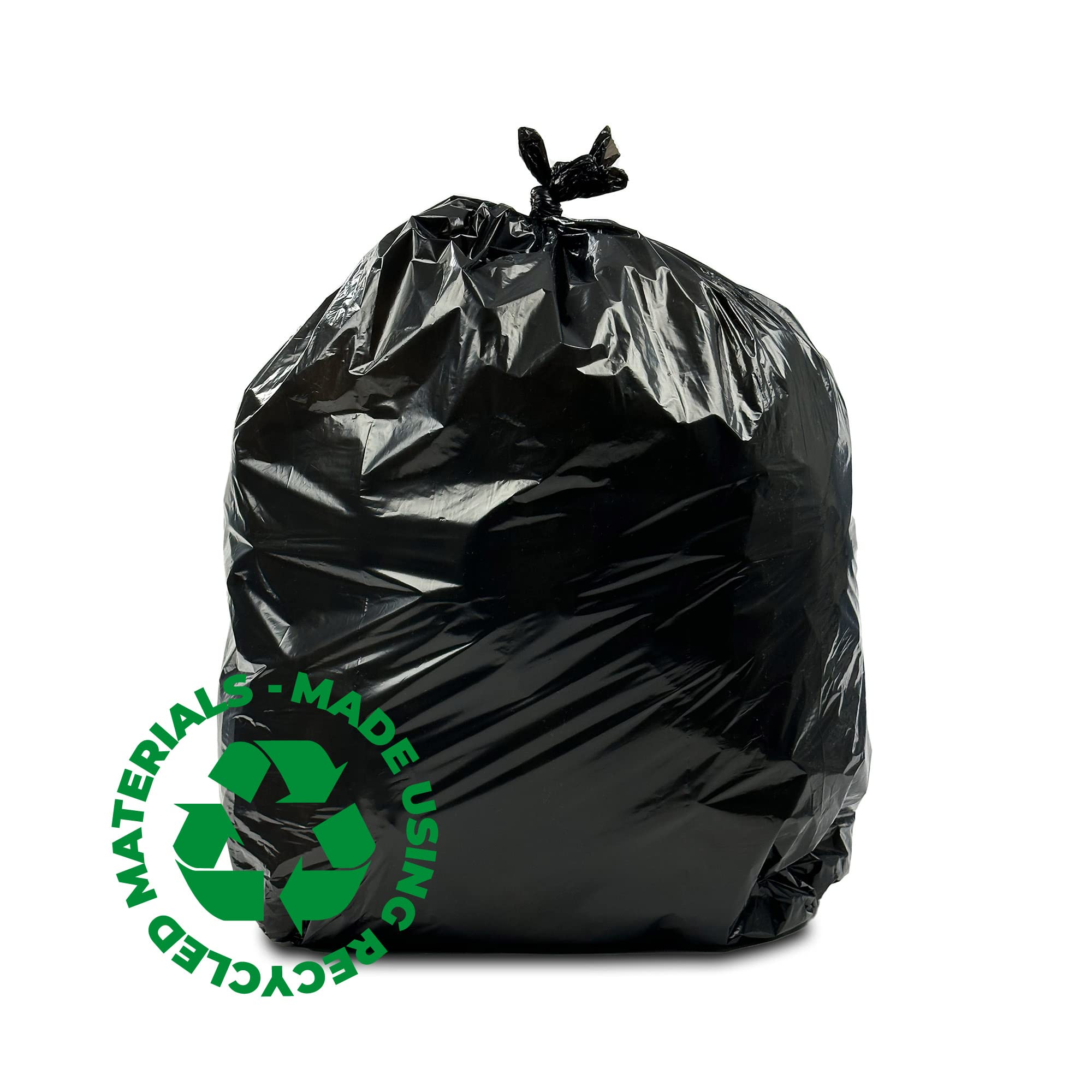 Addis 518023 Kitchen Waste Bin Liners - 30L Capacity | Pack of 20 | 22 Micron HDPE 6