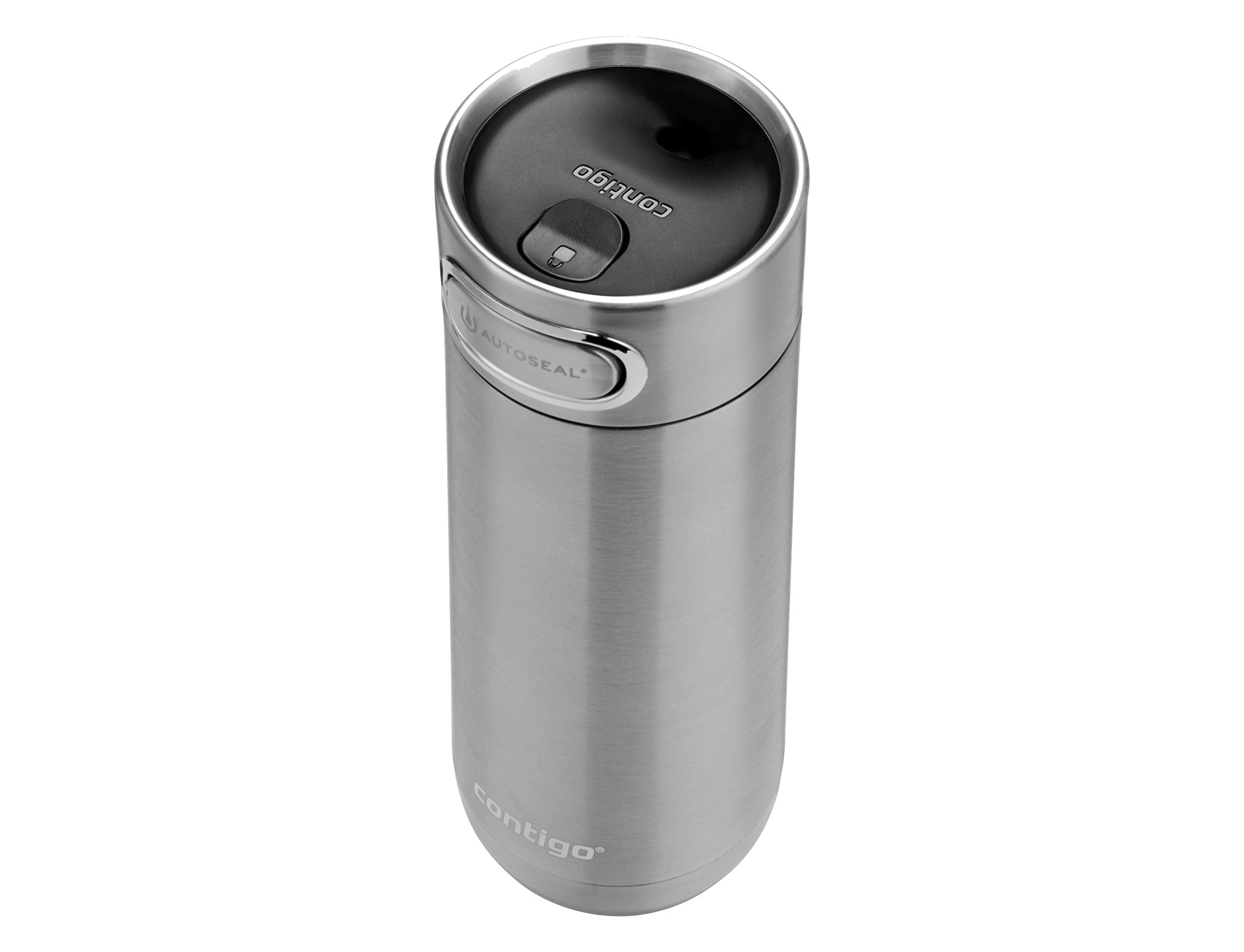 Contigo Luxe Autoseal Travel Mug - 470 ml Stainless Steel Thermal, Leakproof, Dishwasher Safe Lid 5