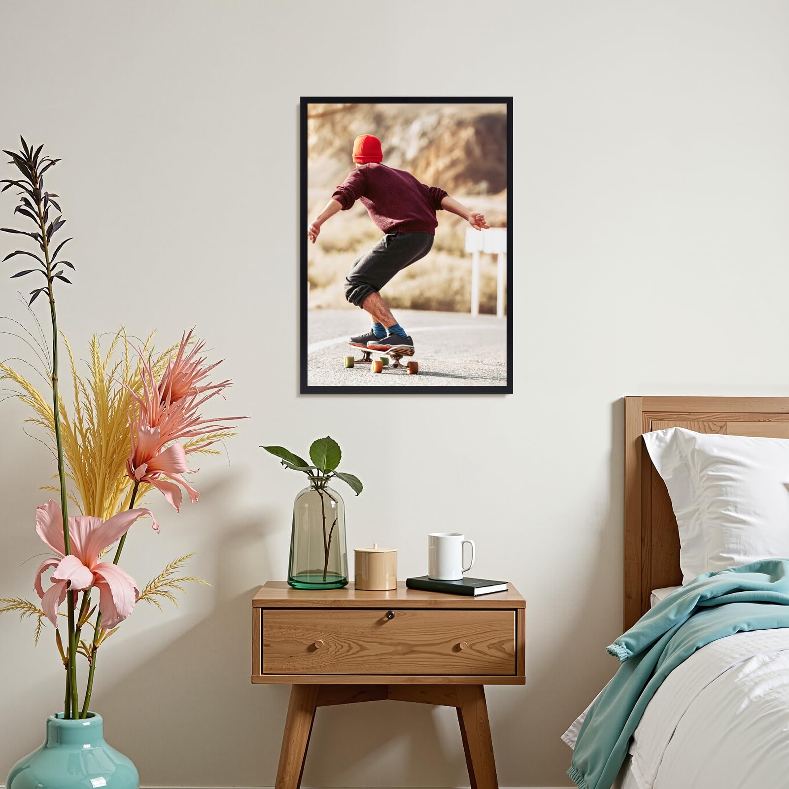 Ditwis A3 Picture Frame Black | Wall & Tabletop Display | PVC Frame, PS Window 3