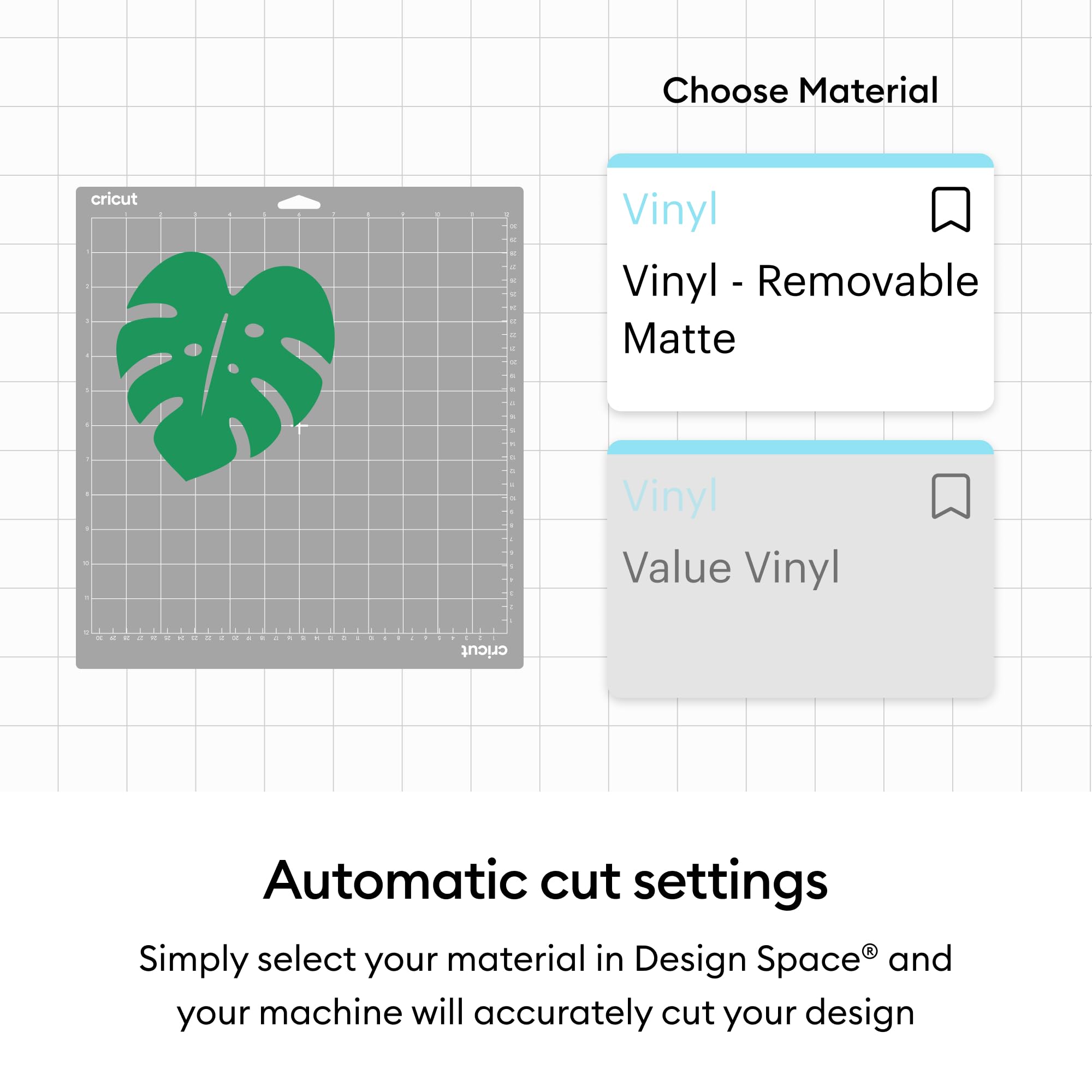Cricut Value Removable Adhesive Vinyl - Black | 12 in x 10 ft Roll | Great for Scrapbook 6