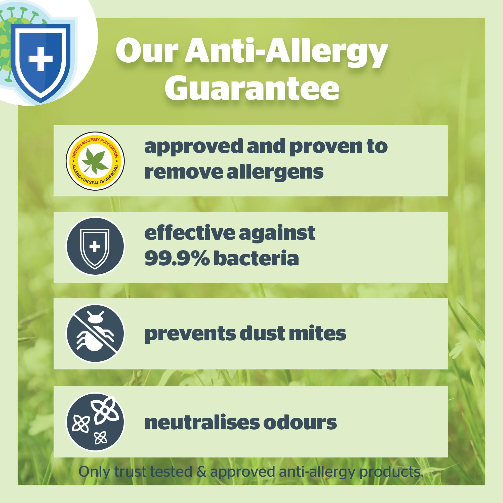 Silentnight Anti Allergy Double Duvet 10.5 Tog | Machine Washable Polycotton 3
