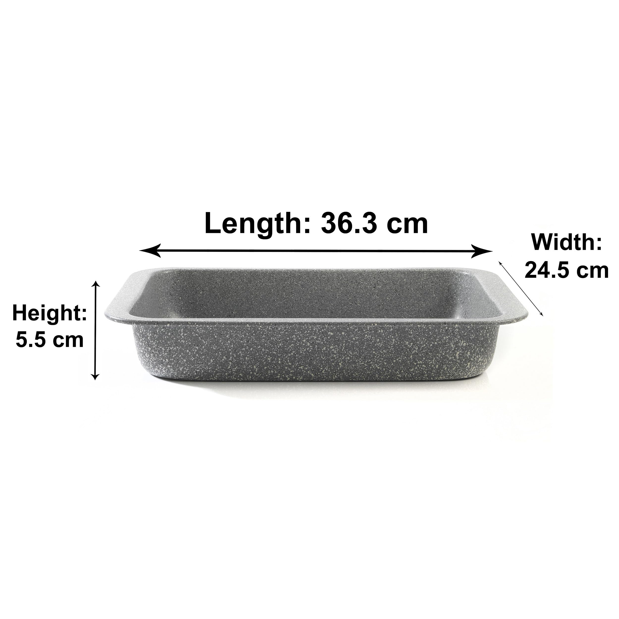 Salter BW02774G Marblestone Roasting Tin - 36cm Non-Stick, Carbon Steel, Oven Safe to 220°C 9