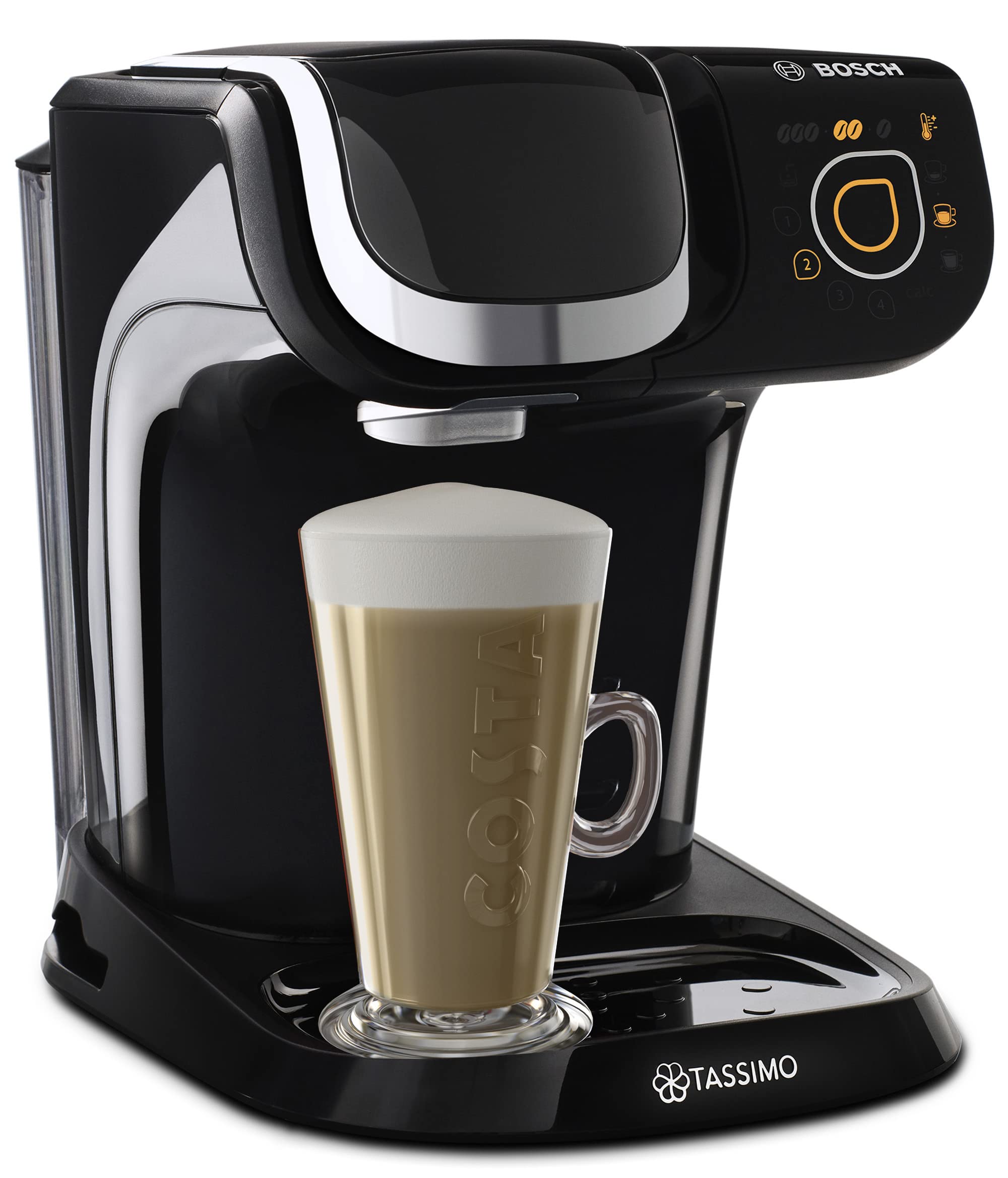 Tassimo by Bosch My Way 2 TAS6502GB Single Serve Coffee Machine - 1500W, 1.3L Tank, Black 3