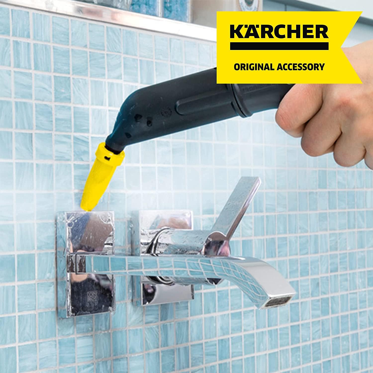 Kärcher Power Nozzle Set 2.863-263.0 - Edge Cleaning | Compatible with Kärcher Steam Cleaners 2