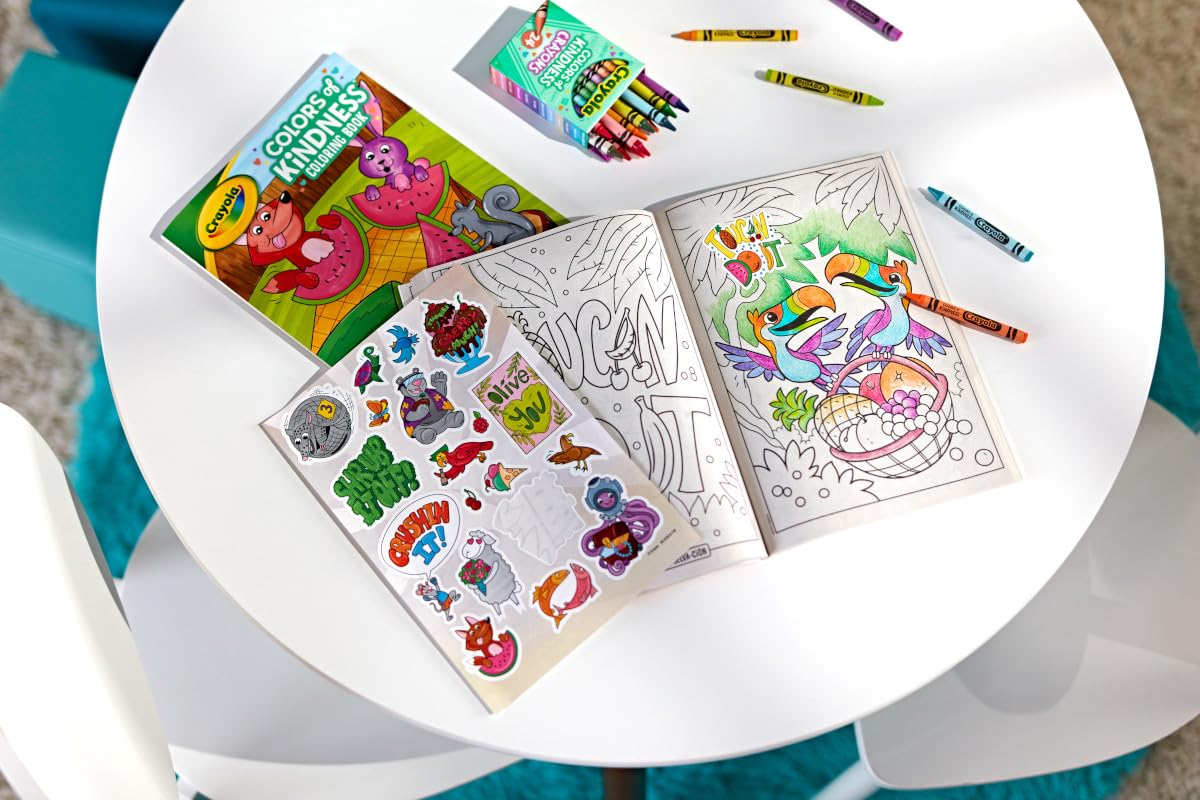 CRAYOLA Colours of Kindness Colouring Book - 48 Pages | Unisex Children | Paper 5