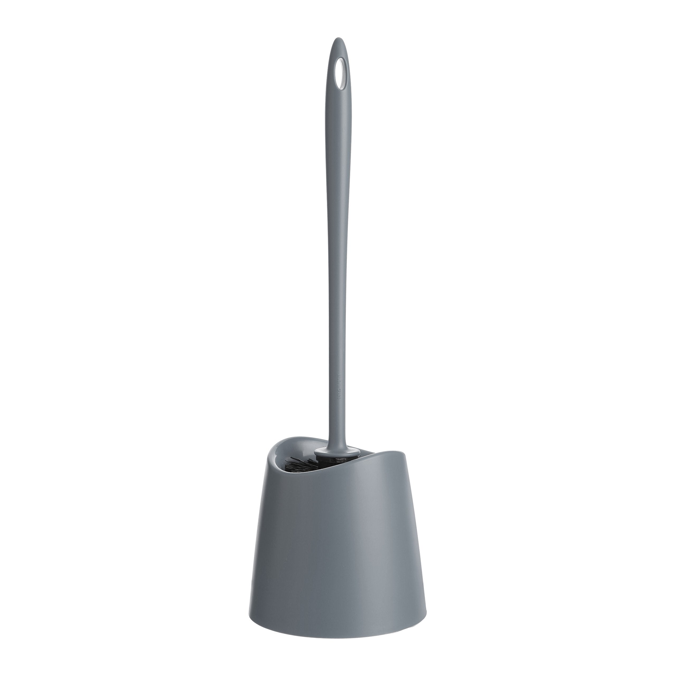TATAY Toilet Brush & Holder - Durable Polypropylene | Anthracite Grey | Made in Spain 1