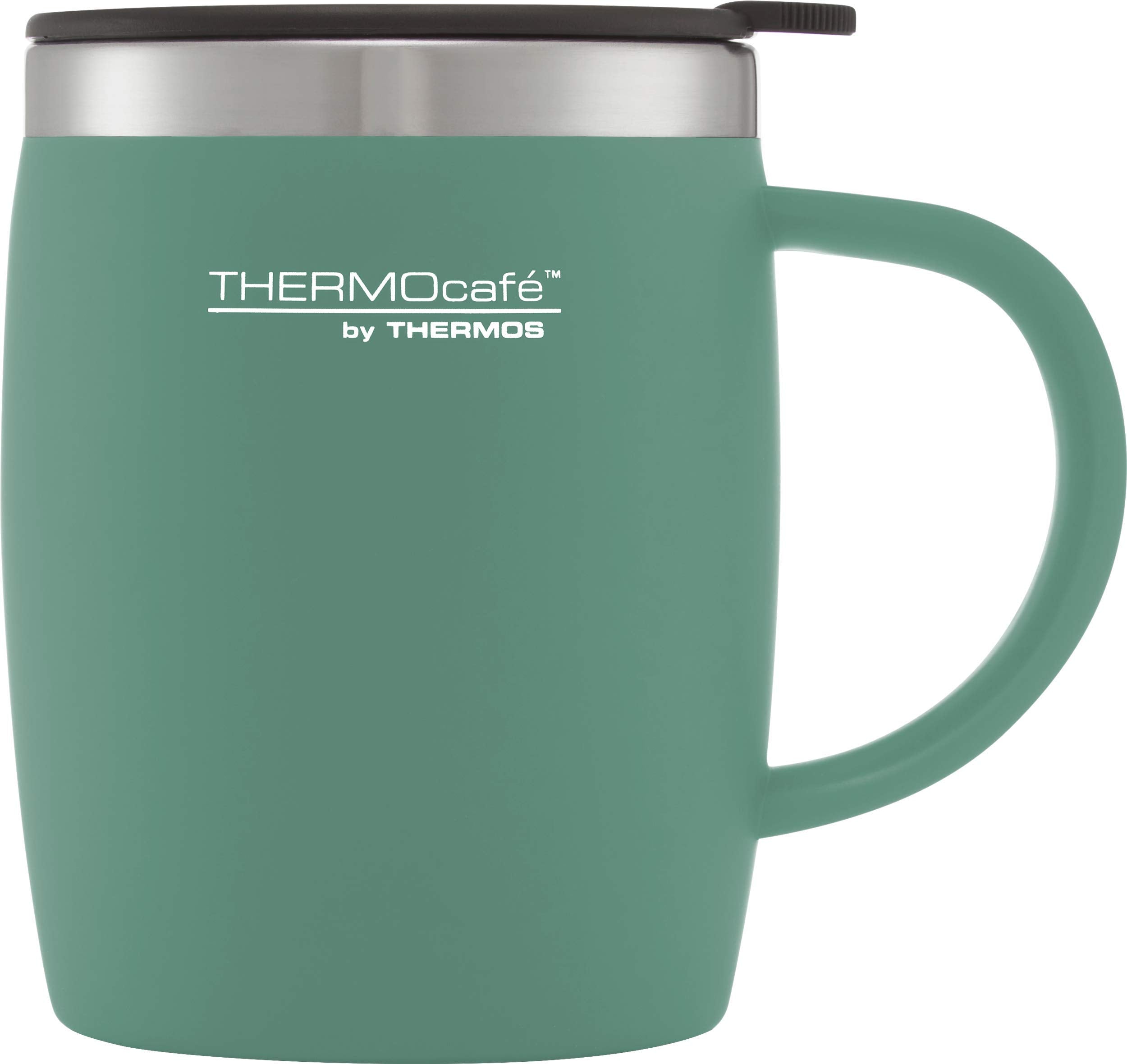Thermos THERMOcafè Desk Mug - Double Wall Vacuum Insulation | 450ml | Duck Egg