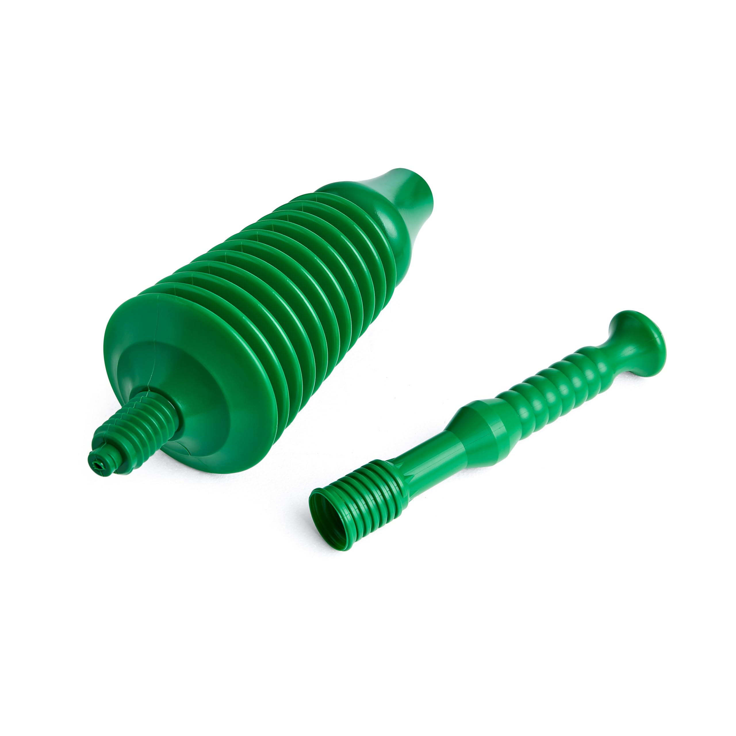 Vivo Technologies Heavy Duty Toilet Plunger - Powerful Water Pressure Unblocker | Green | 59 cm Length 5
