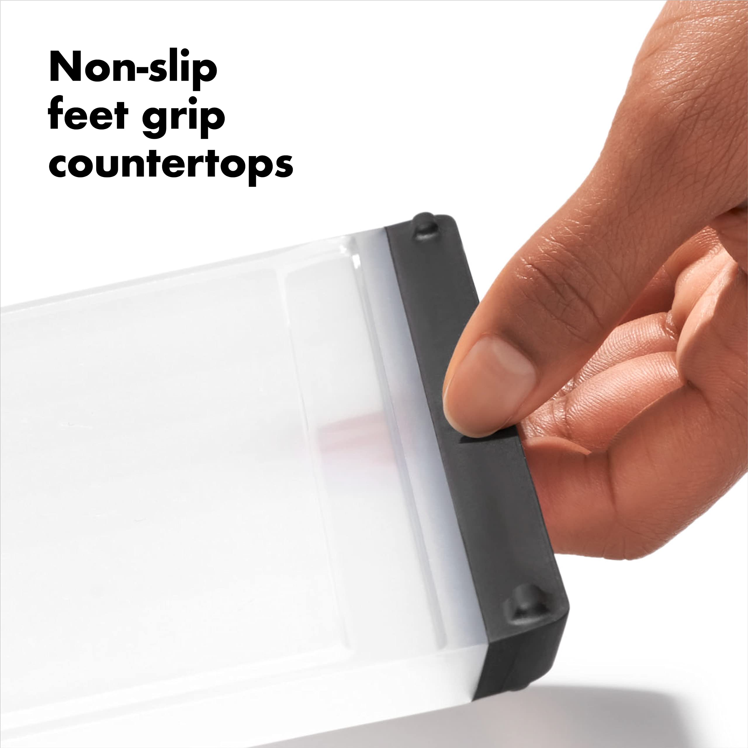 OXO Good Grips Prep Cutting Board - Compact 18.3cm x 27.3cm | Double-Sided Plastic | Dishwasher Safe 4