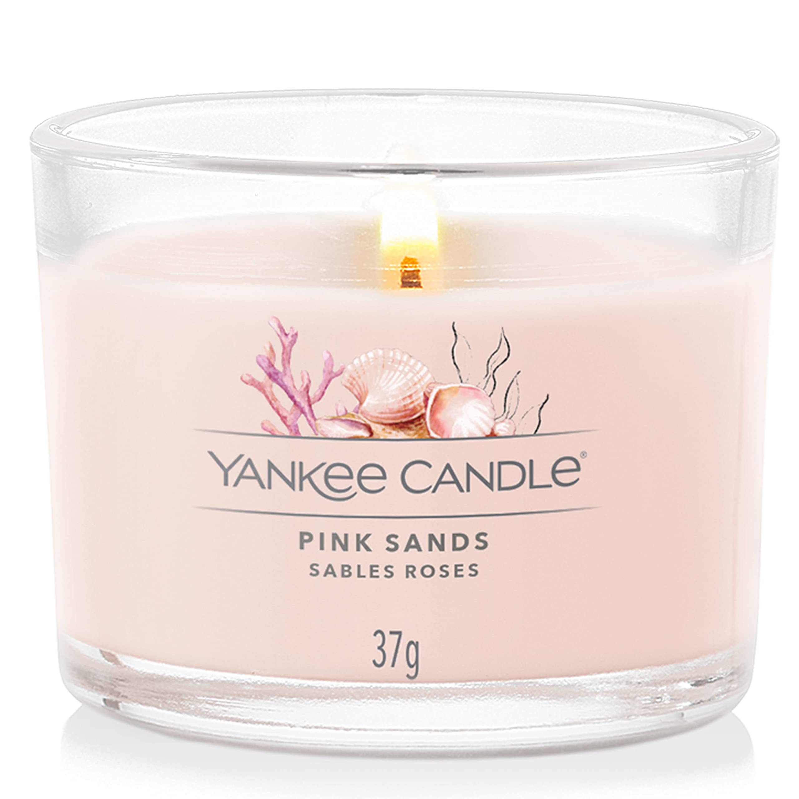Yankee Candle Pink Sands Scented Votive Candles Gift Set | Soy Blend Wax Mix | 3 Count 9
