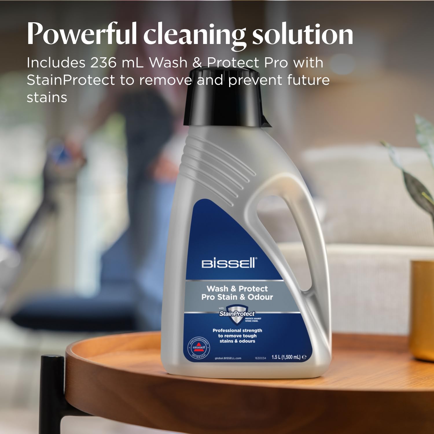 BISSELL PowerWash Compact Pet Carpet Cleaner 4058E | Compact & Portable | Removes Pet Stains & Odours | 600W 8