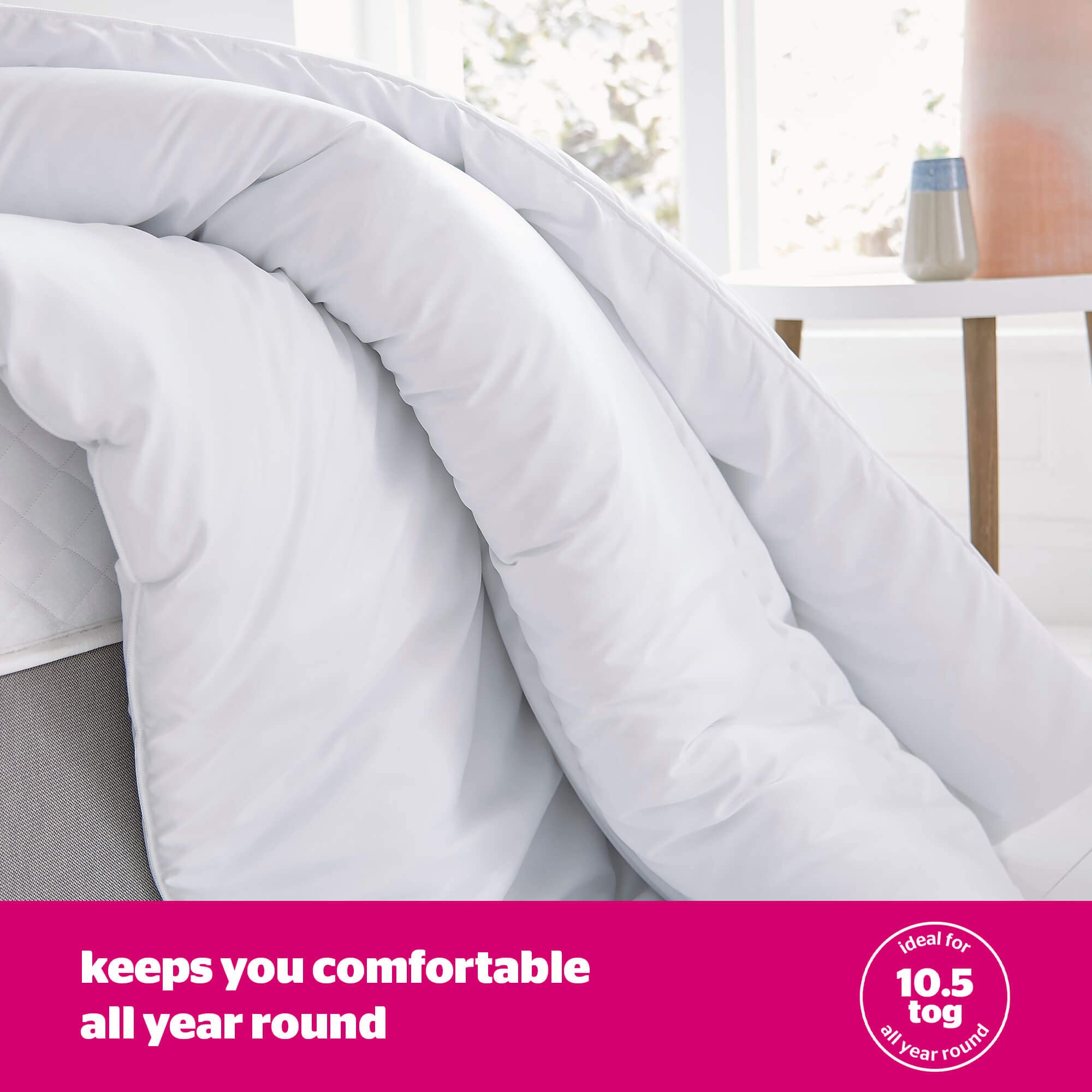 Silentnight Ultrabounce Duvet - 10.5 Tog Single All-Year Comfort | Hypoallergenic Microfibre 3