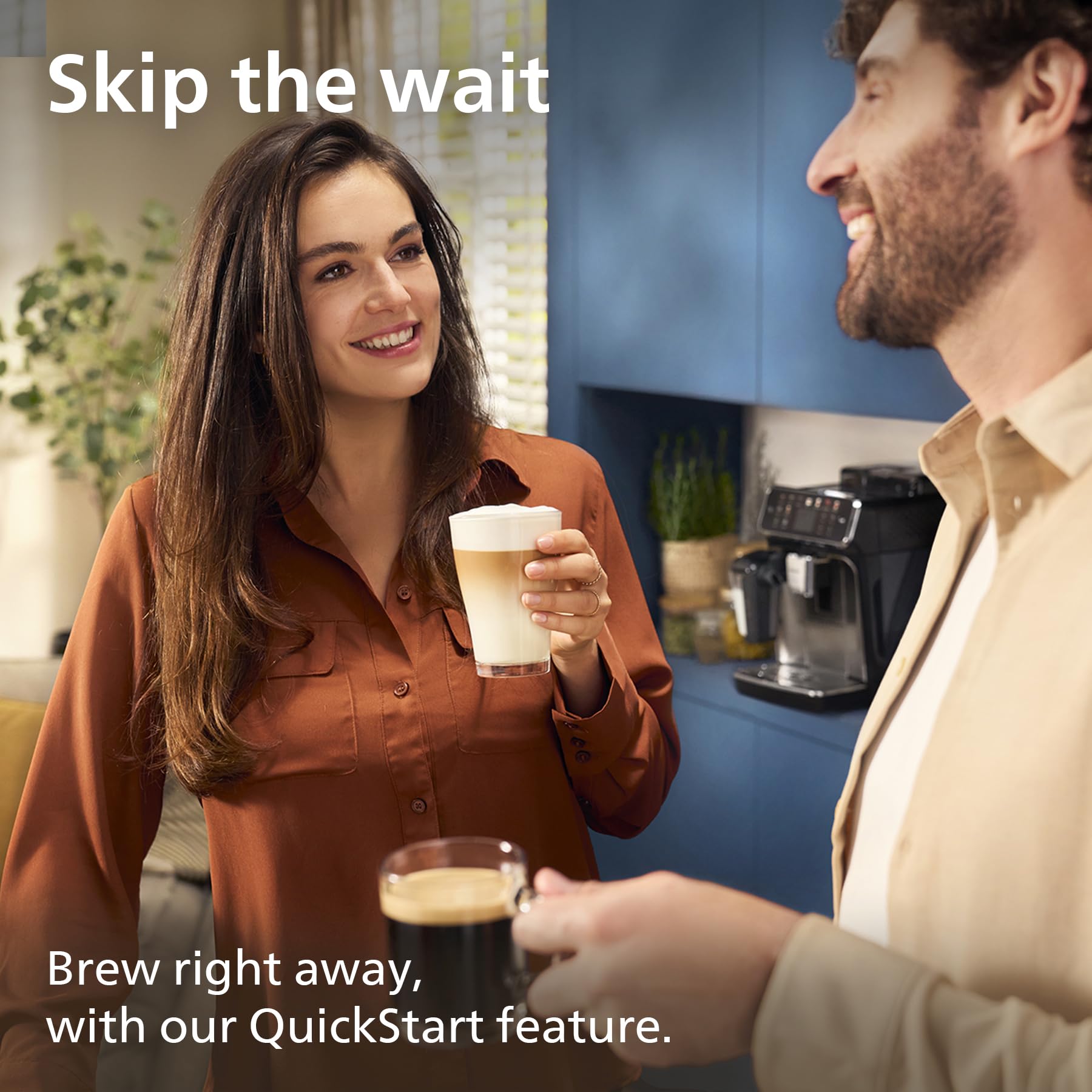 Philips 5500 Series Bean-to-Cup Coffee Machine - 20 Hot & Iced Drinks, LatteGo Frother, SilentBrew 9