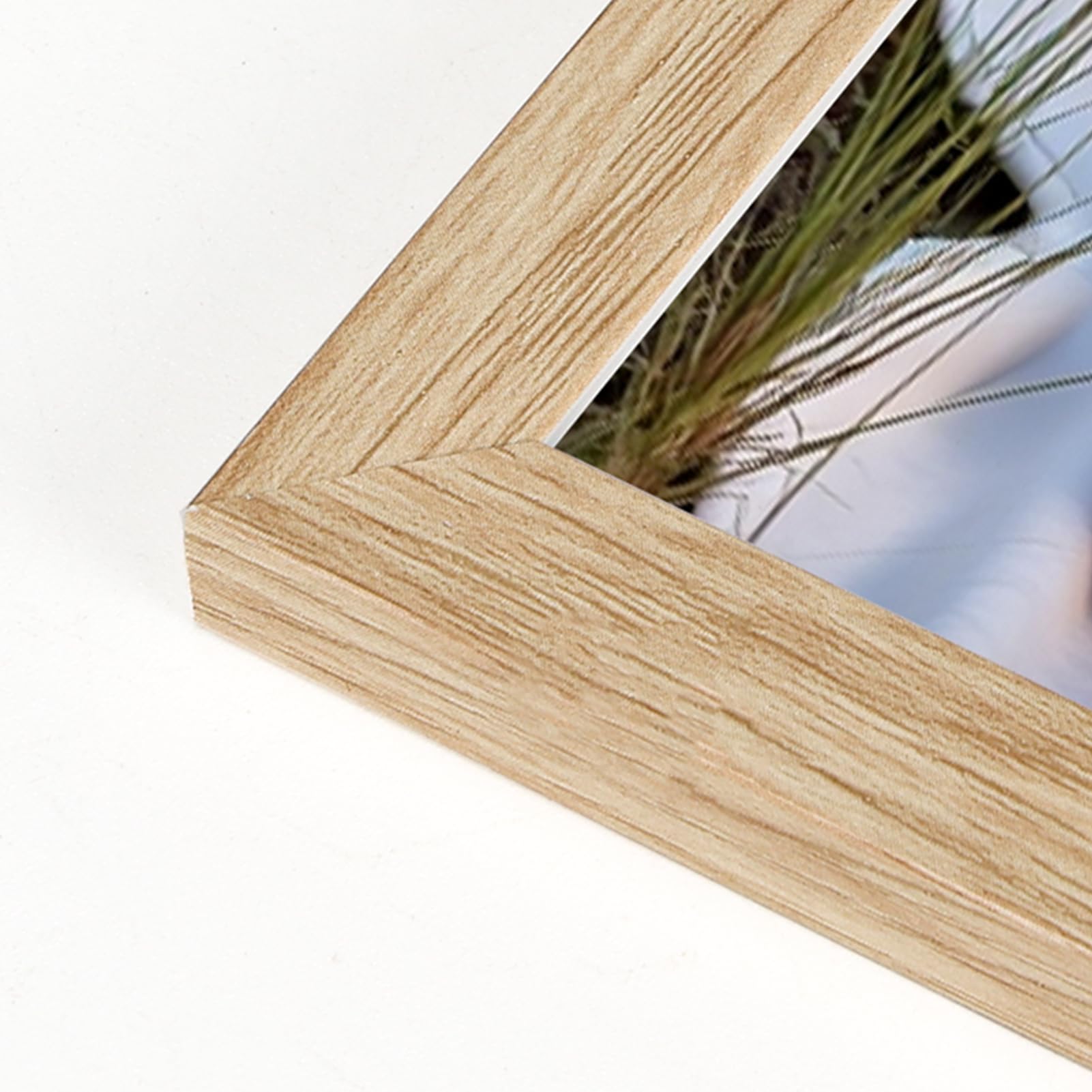Ditwis 30x30 cm Wood Colour Picture Frame - Square 12x12 inch for Wall or Table Display 6
